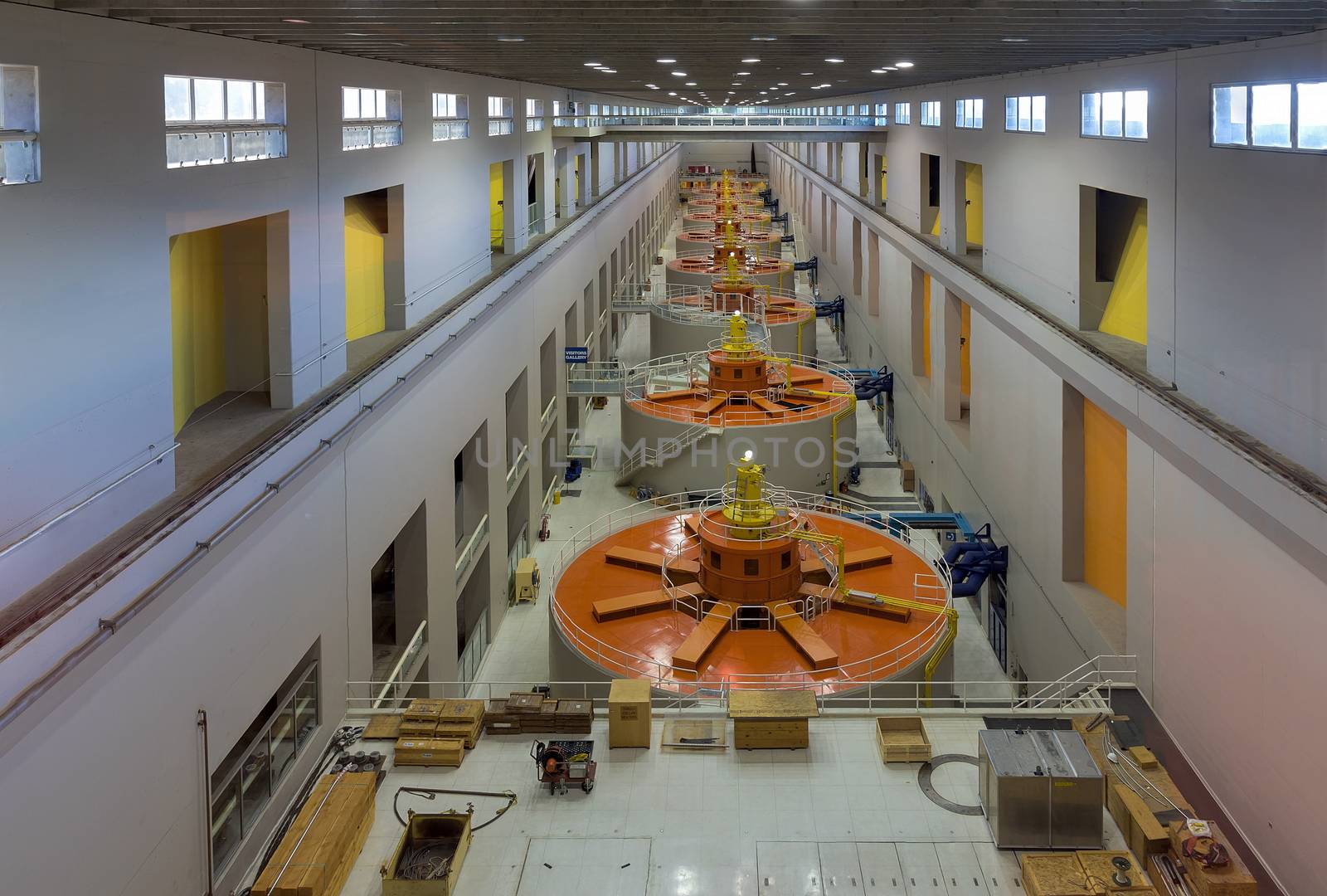 Hydroelectric Powerhouse Generators in Pacific Northwest