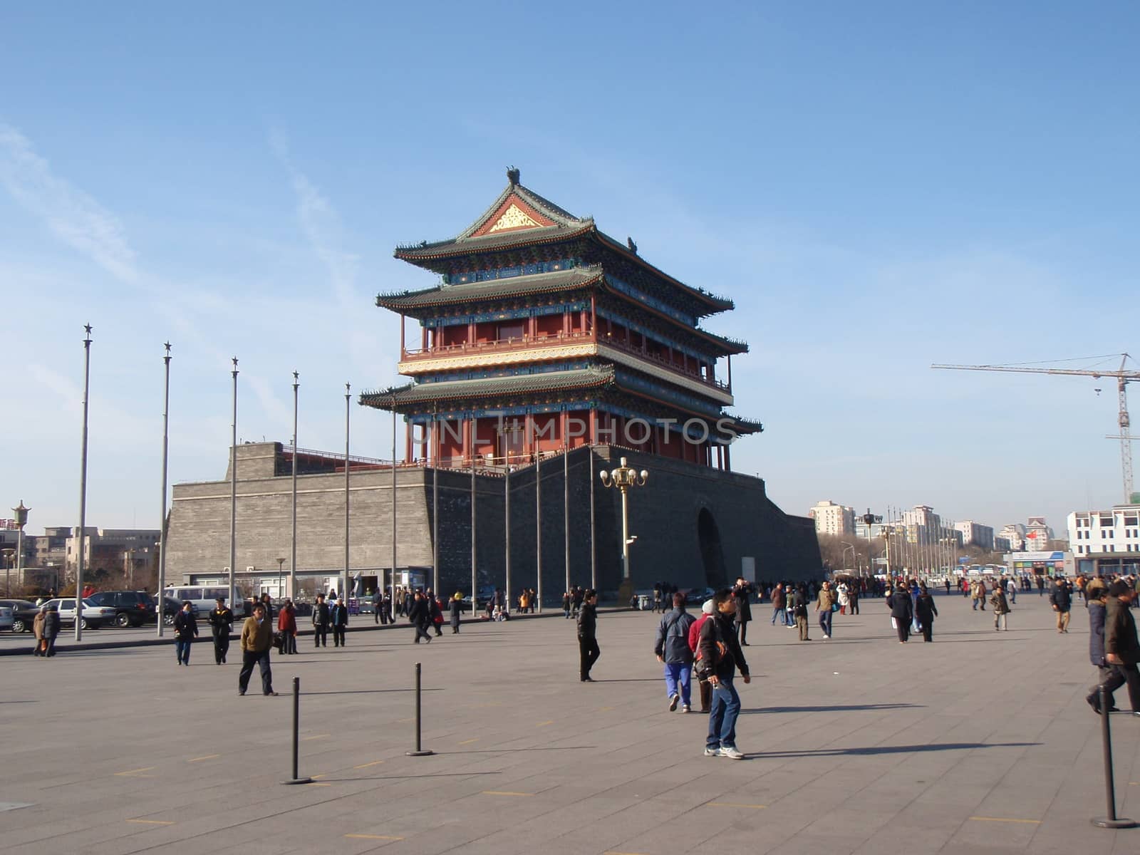 the image of Tiananmen square