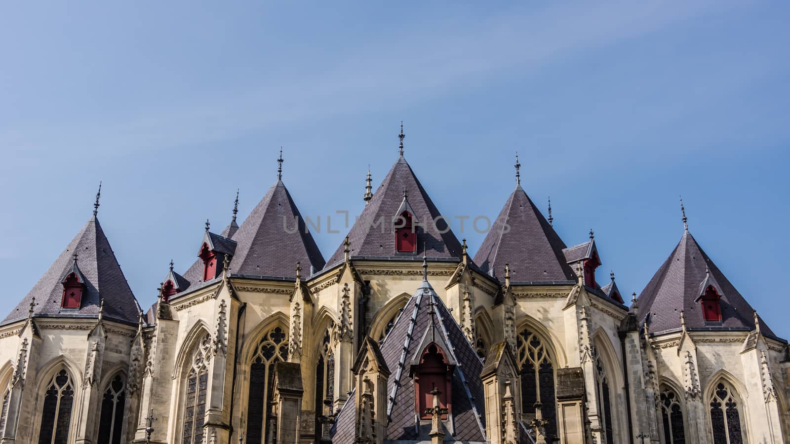 Rear view on Saint-Maurice church by pawel_szczepanski