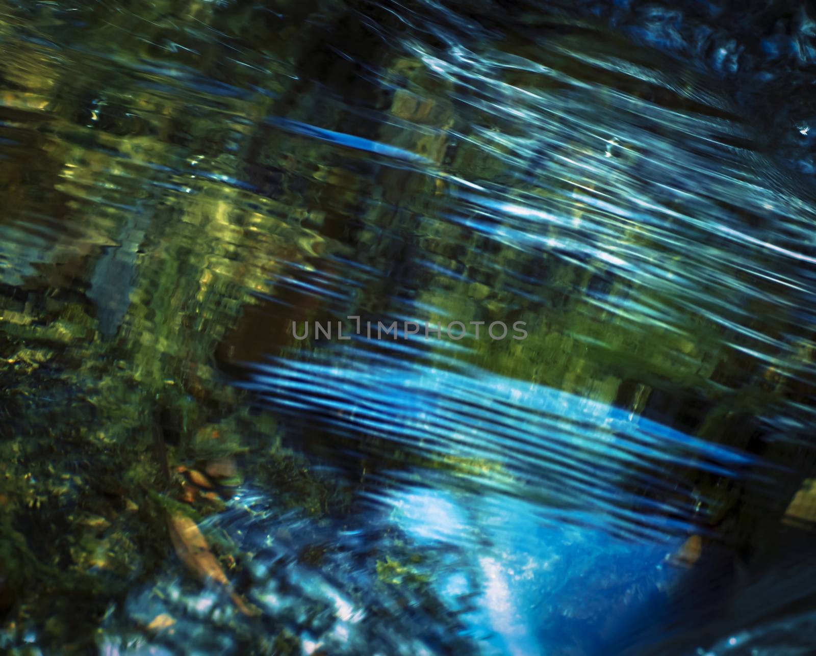 abstract background or texture line on the water surface