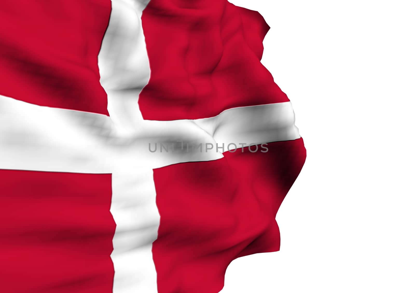 Image of a flag of Denmark by richter1910