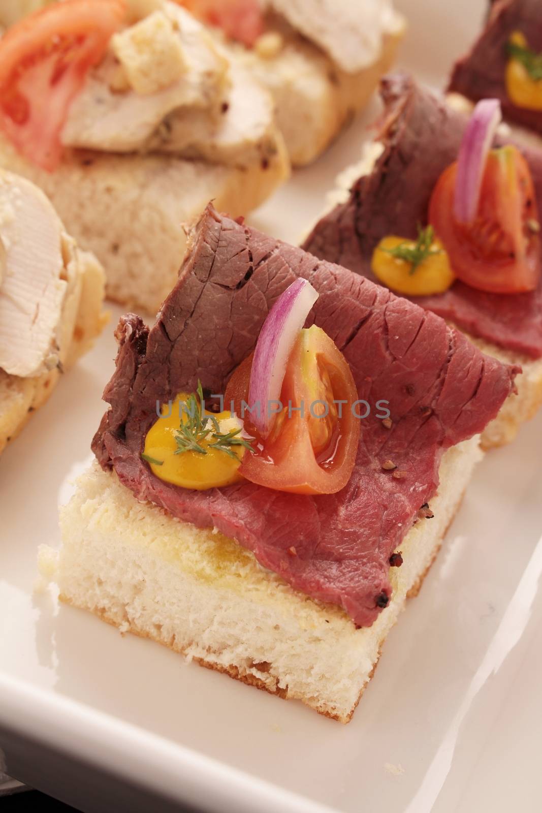 open sandwich canape by neil_langan