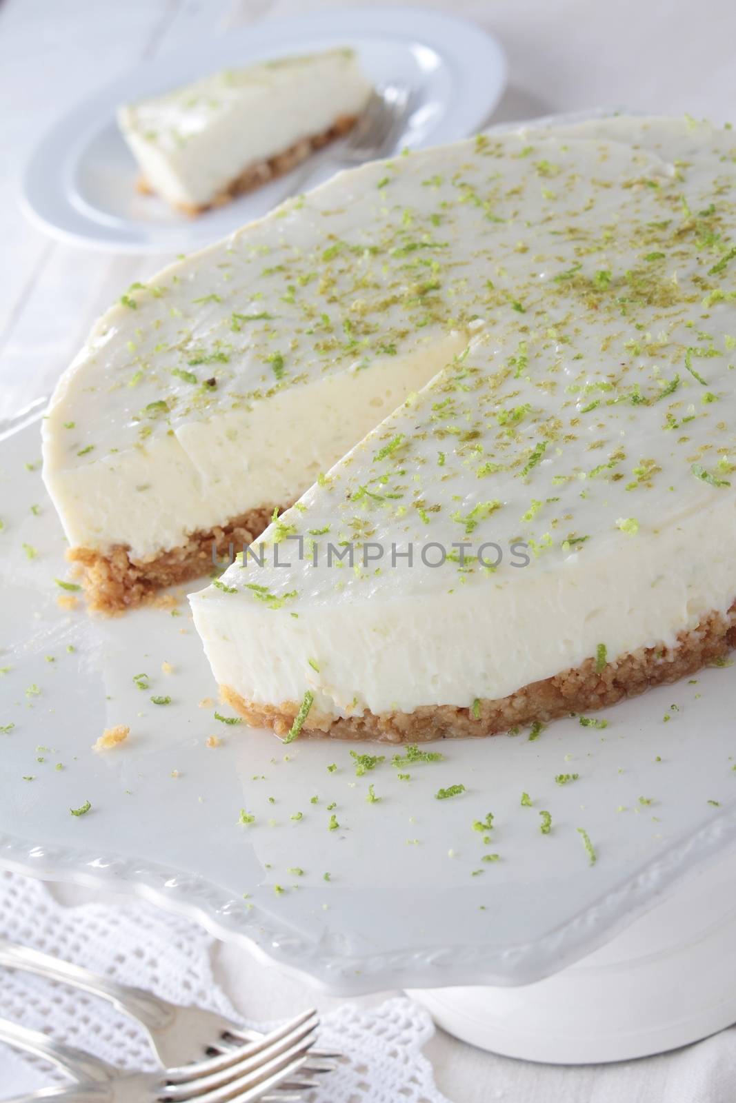 lime cheese cake key lime pie