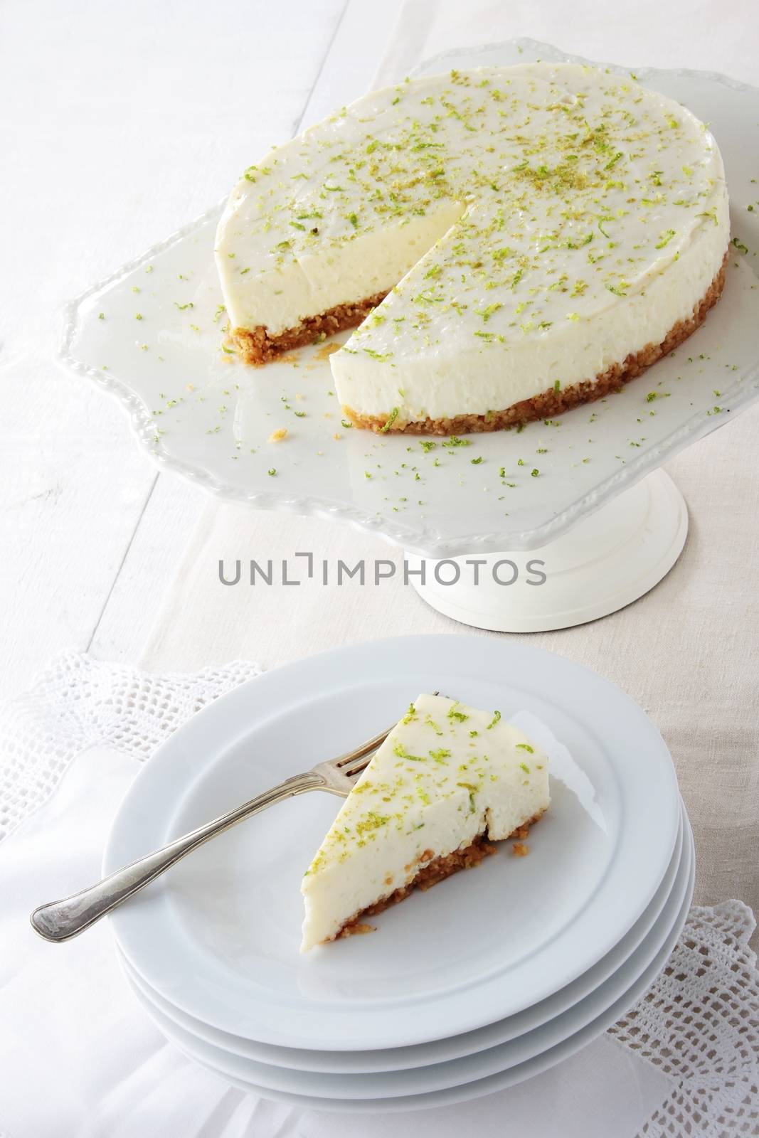 lime cheese cake key lime pie