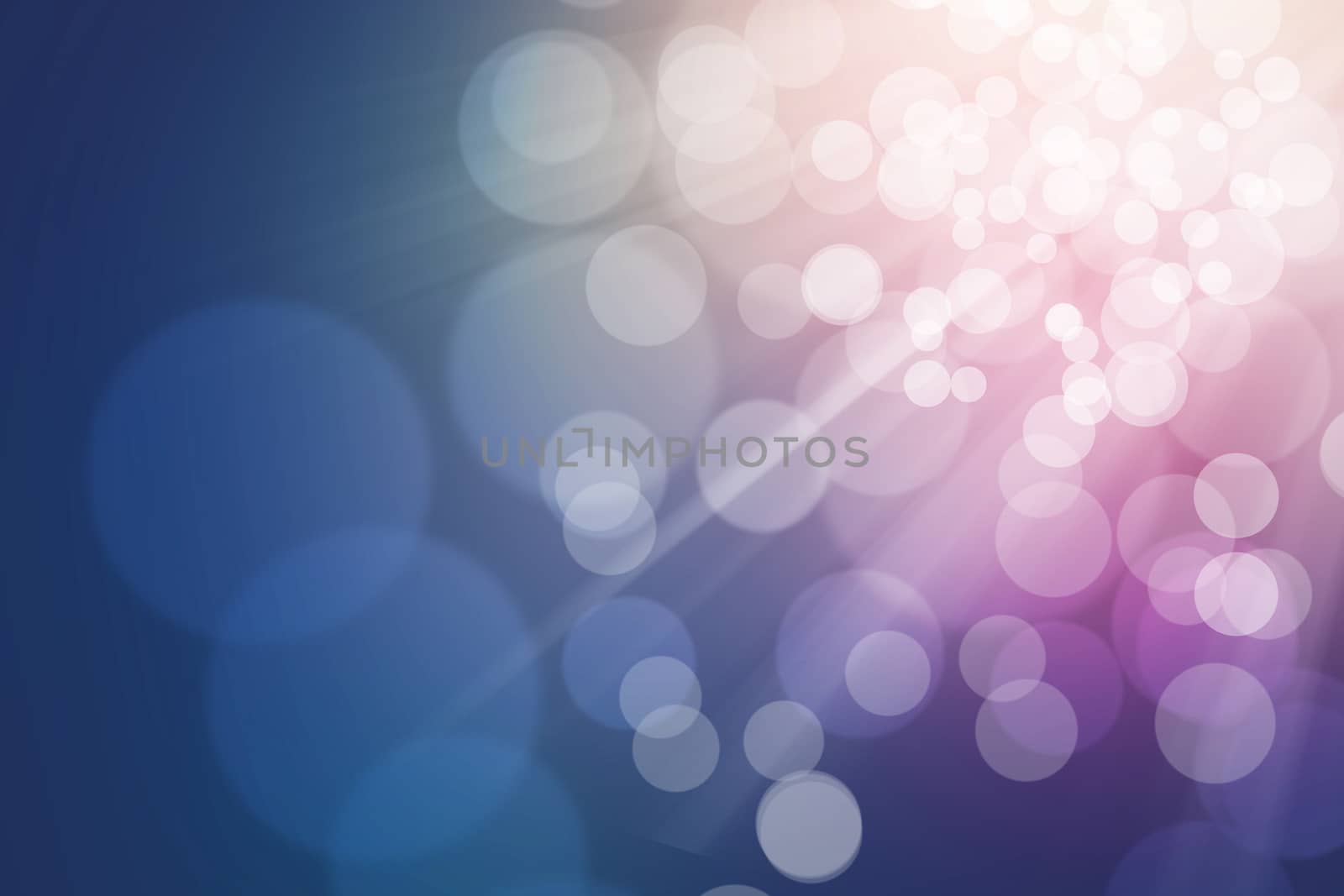 Abstract circular bokeh background by teerawit