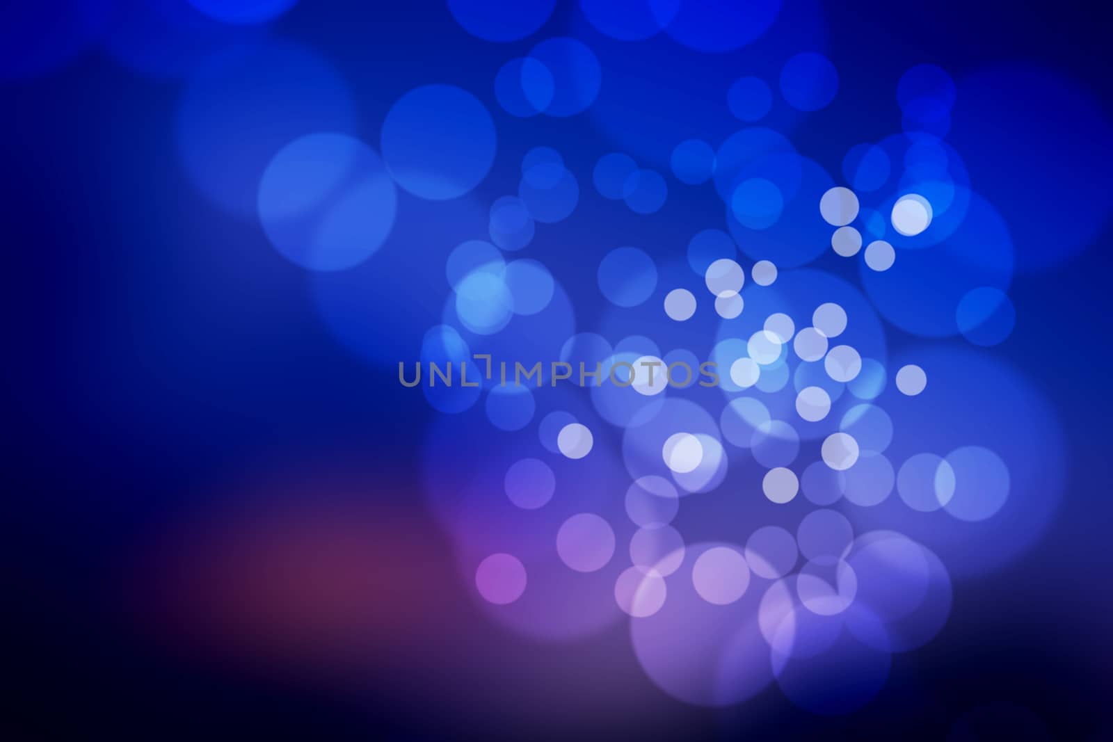 Abstract circular bokeh background by teerawit