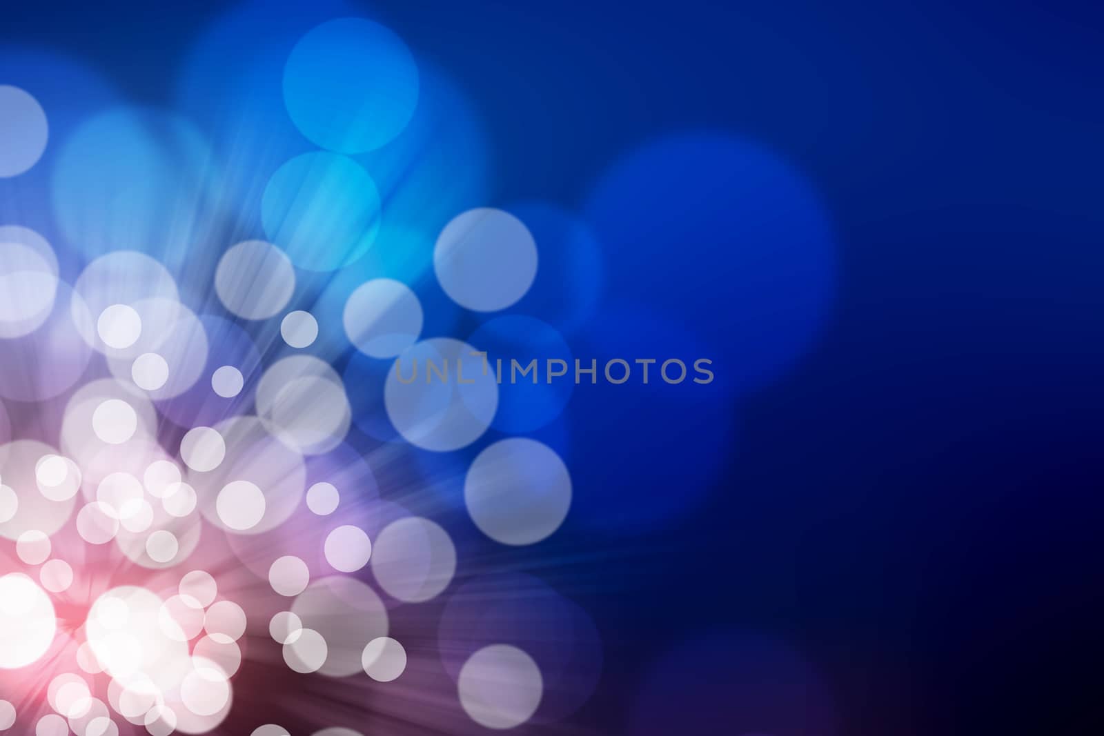 Abstract circular bokeh background by teerawit