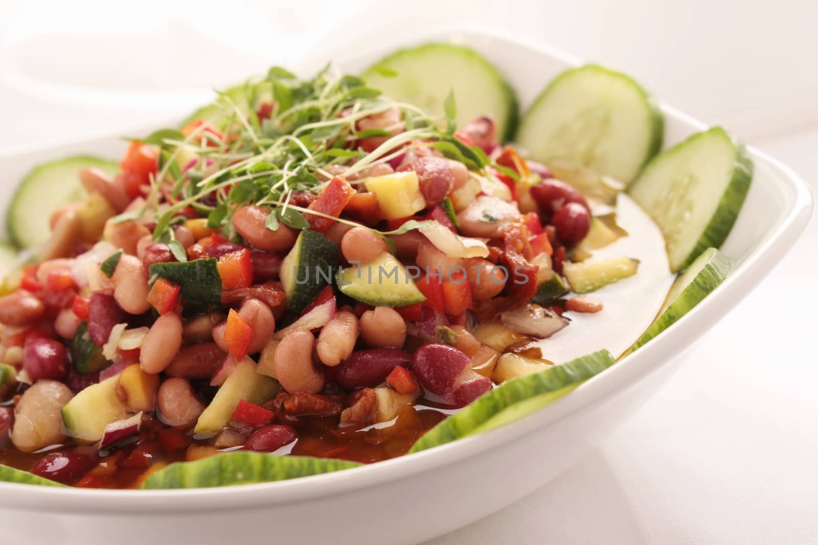 mixed bean salad