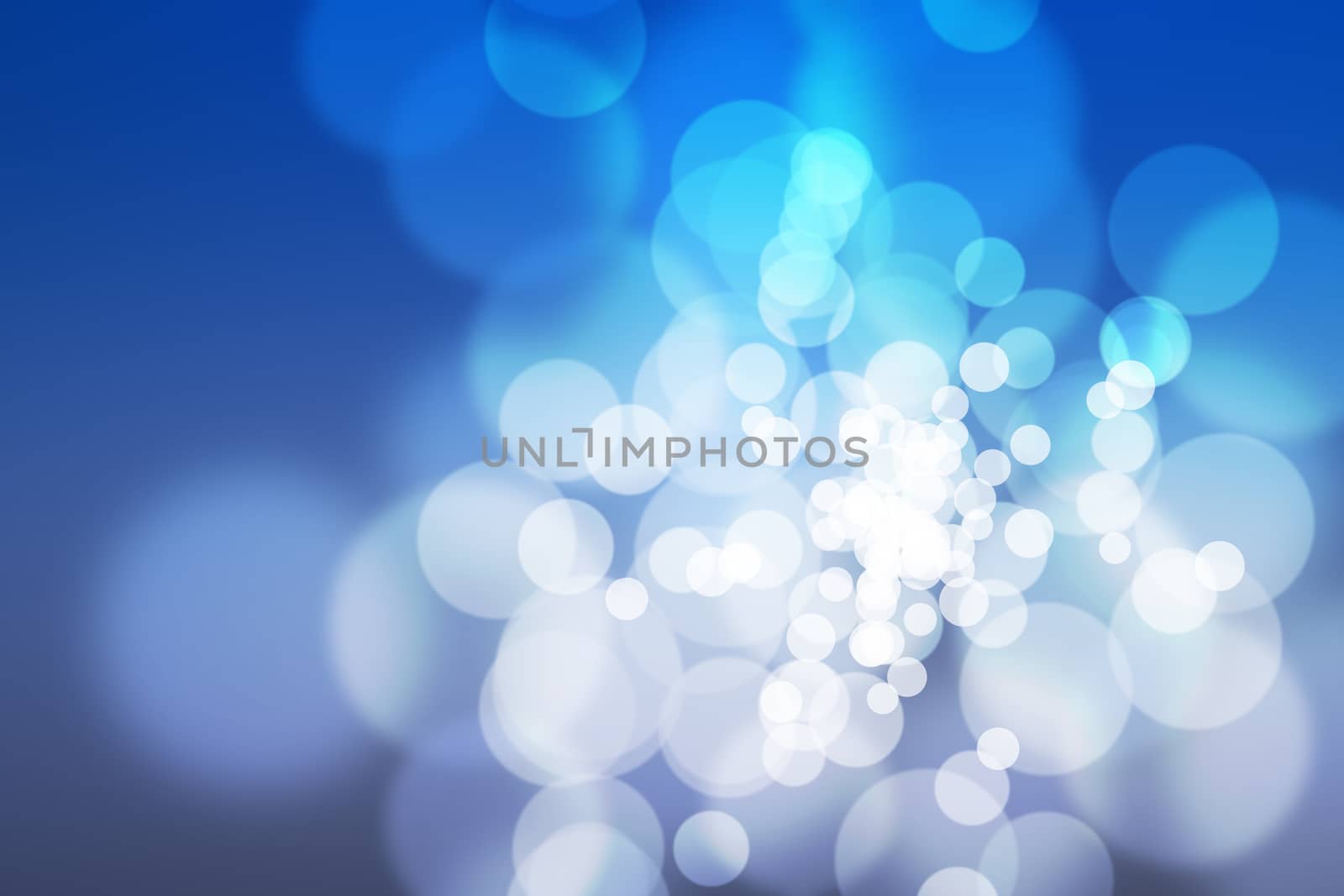 Abstract circular bokeh background by teerawit