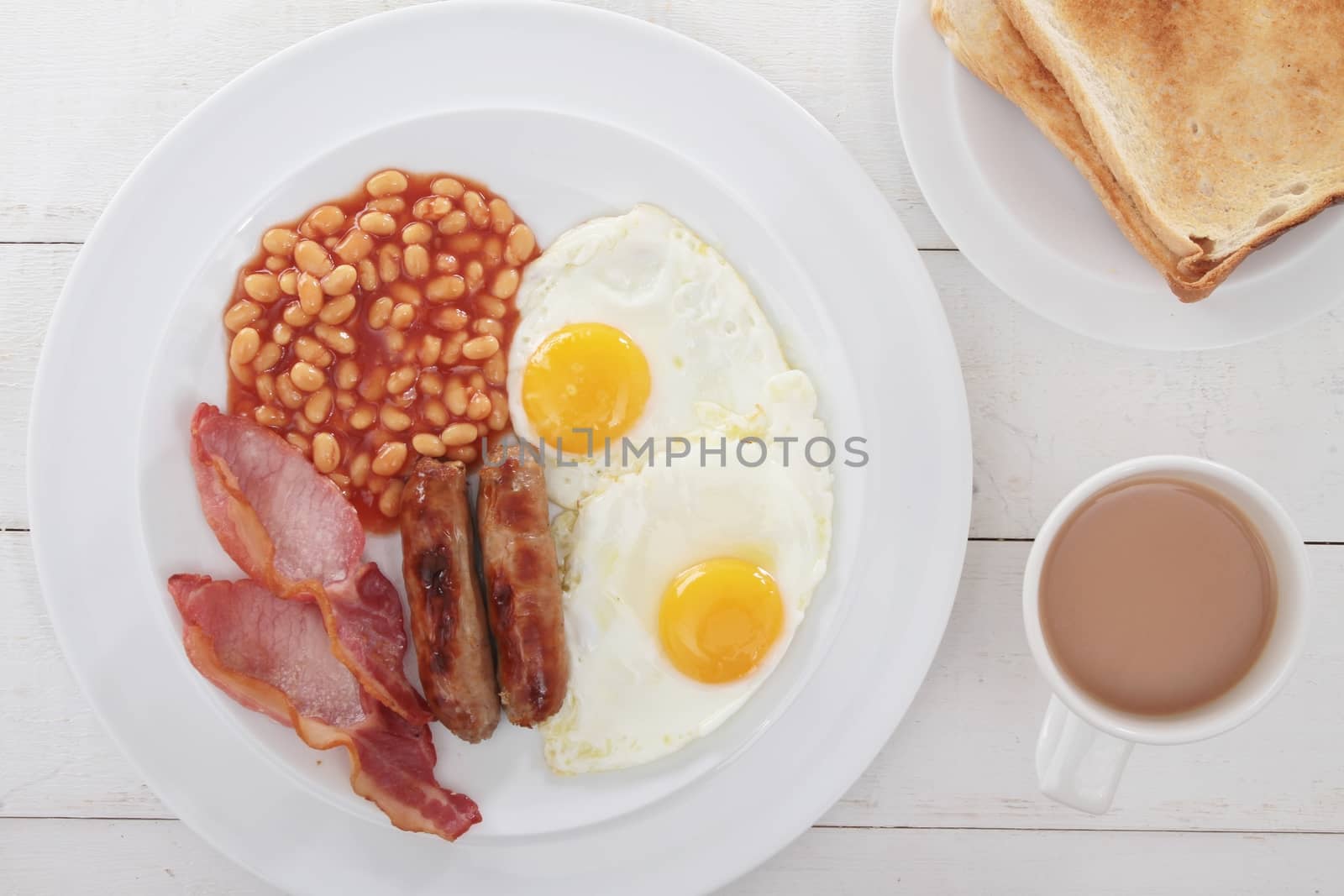 traditional full English breakfast