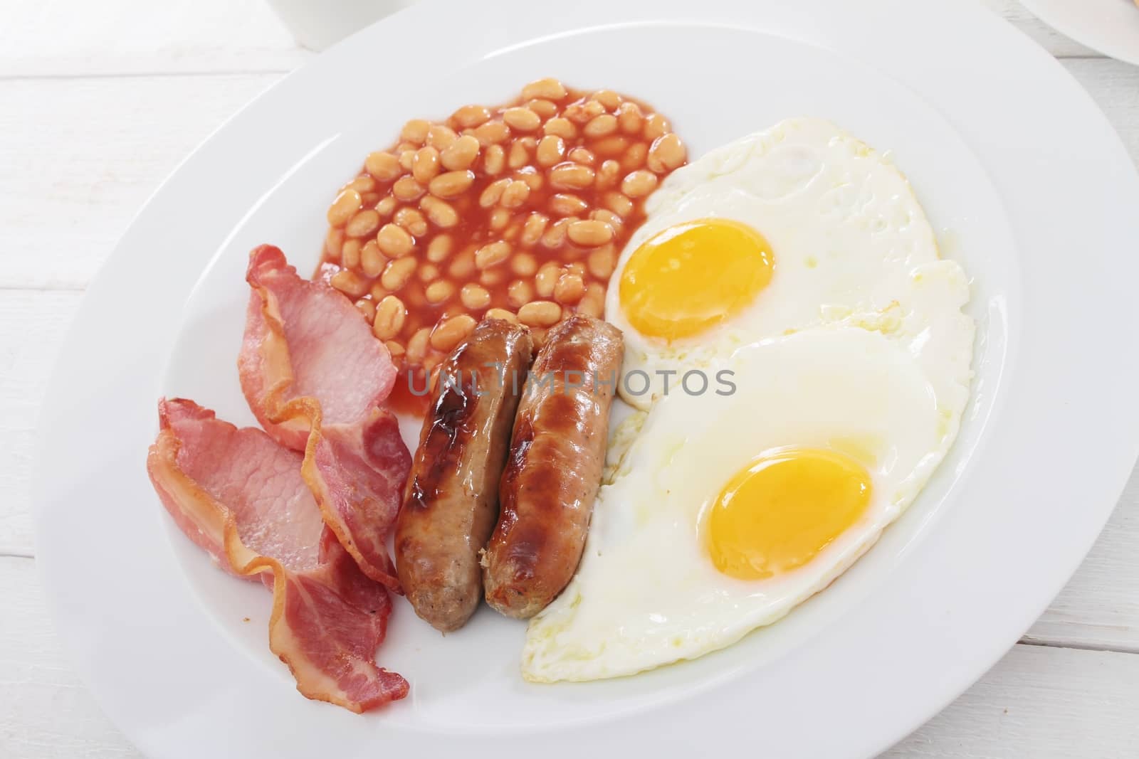 traditional full English breakfast