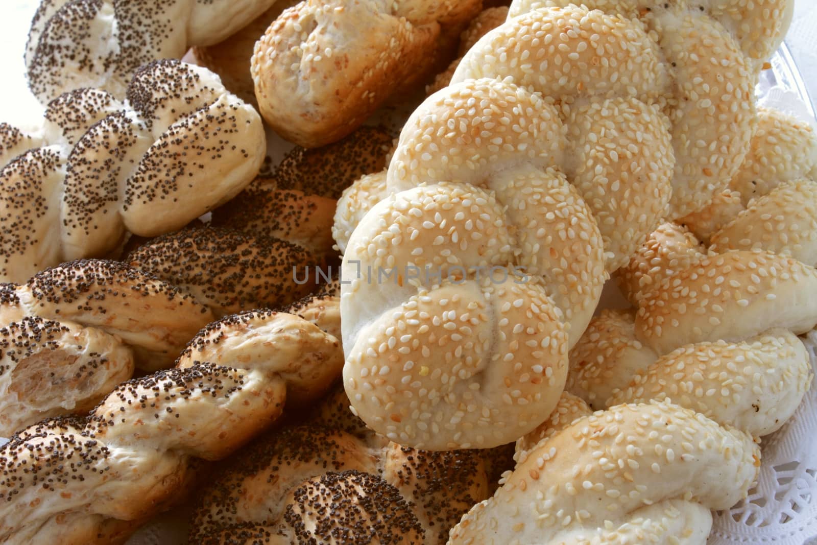 fresh bread selection