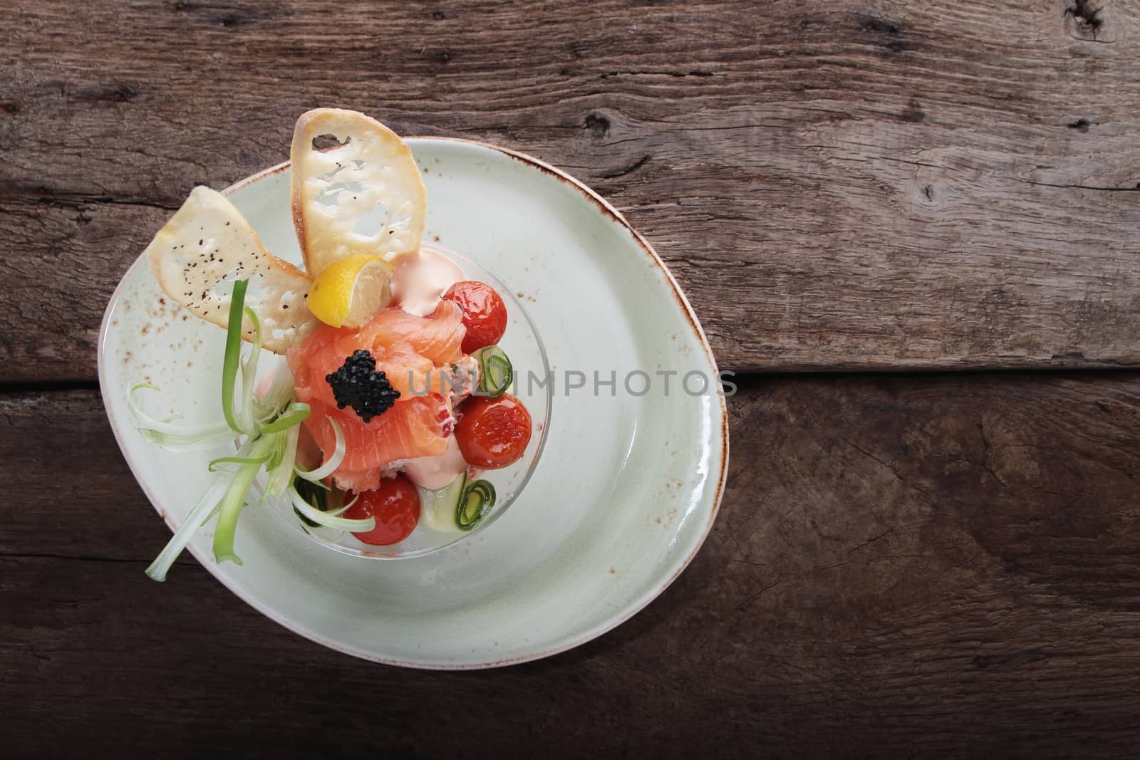 mixed sea food starter