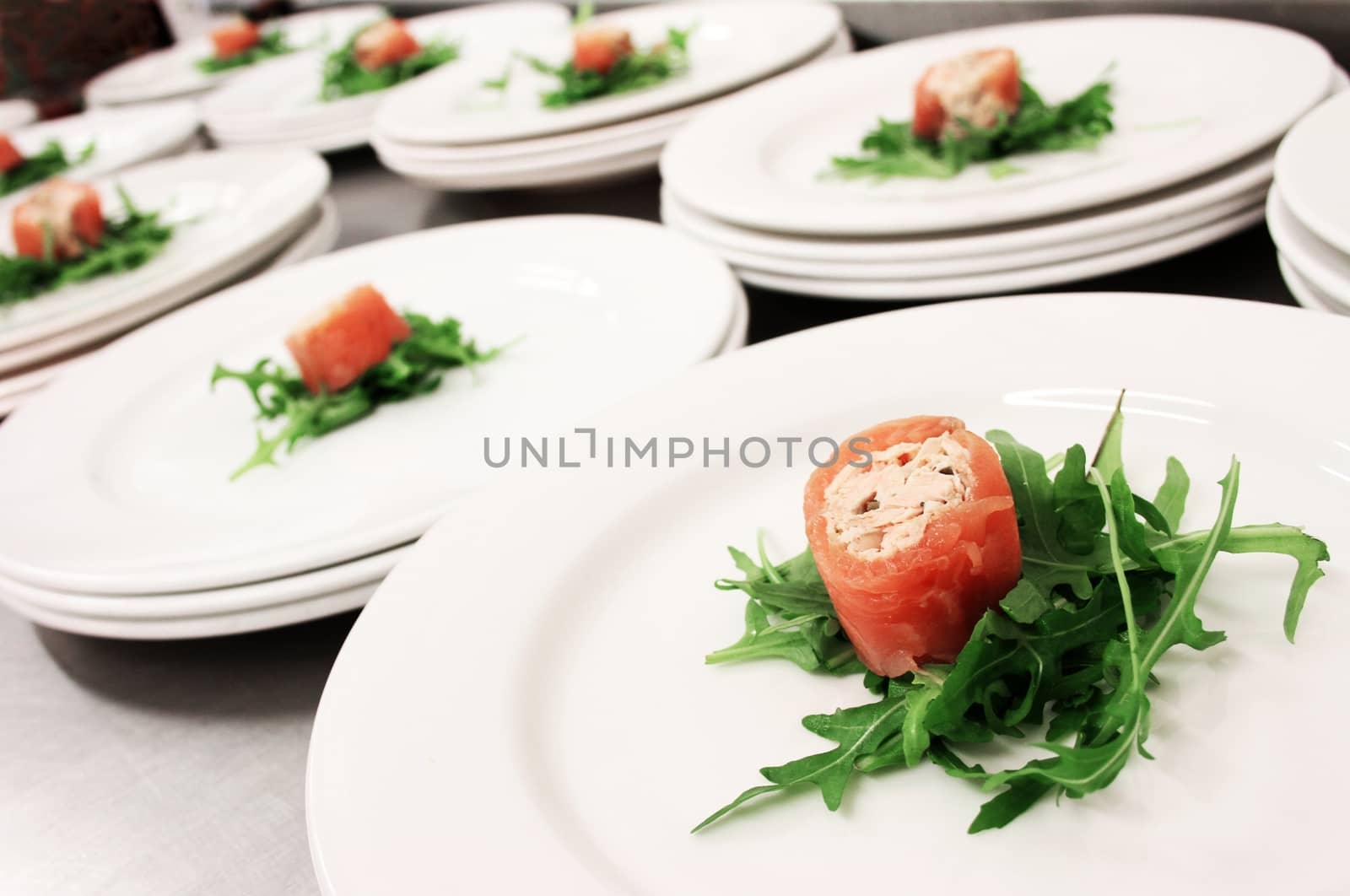 smoked salmon starter appetizer