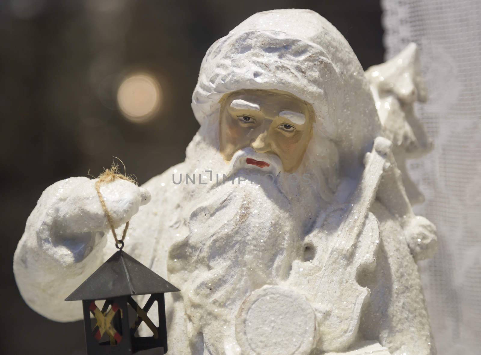 Santa Clause Winter Figurine.