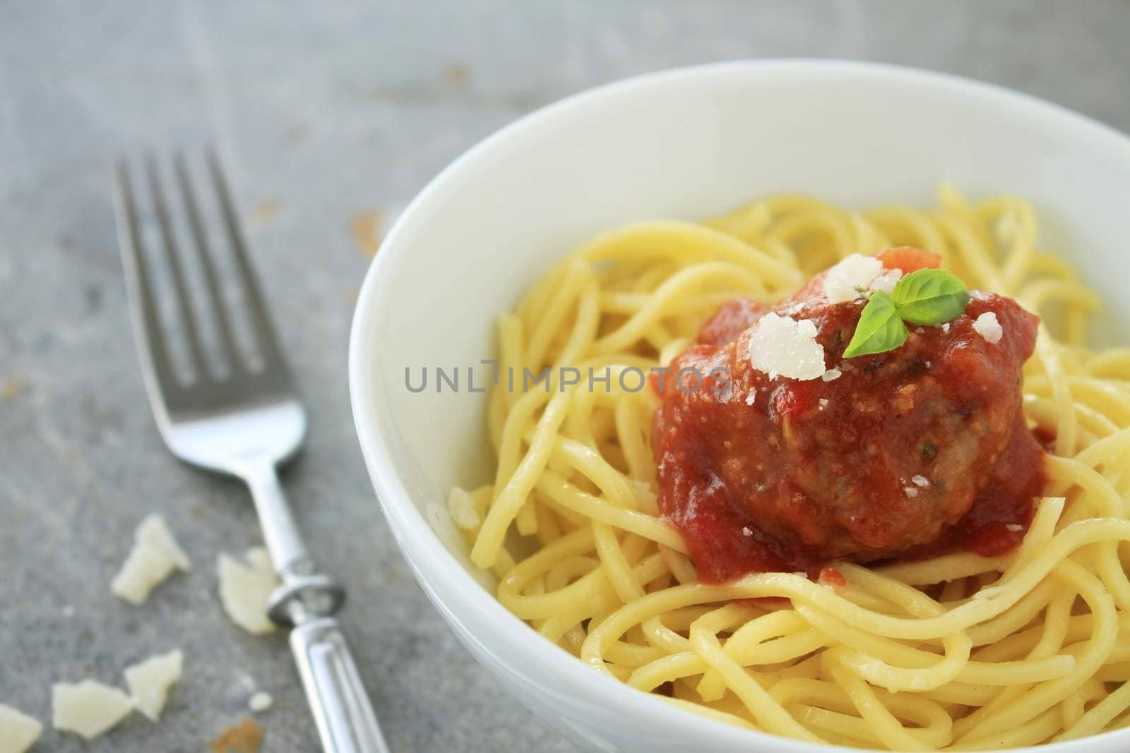 Italian meatballs in tomato sauce