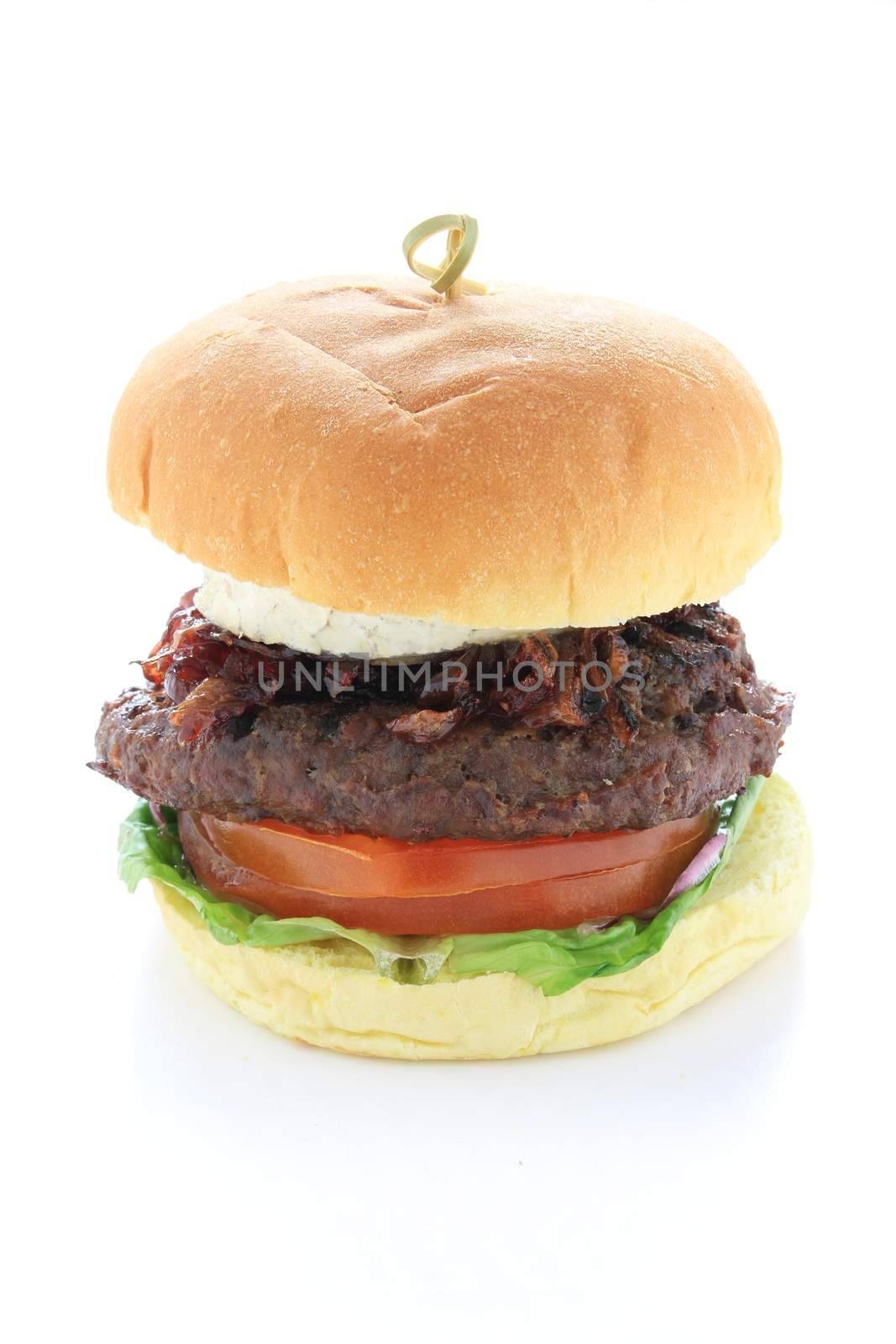 burger in bun by neil_langan