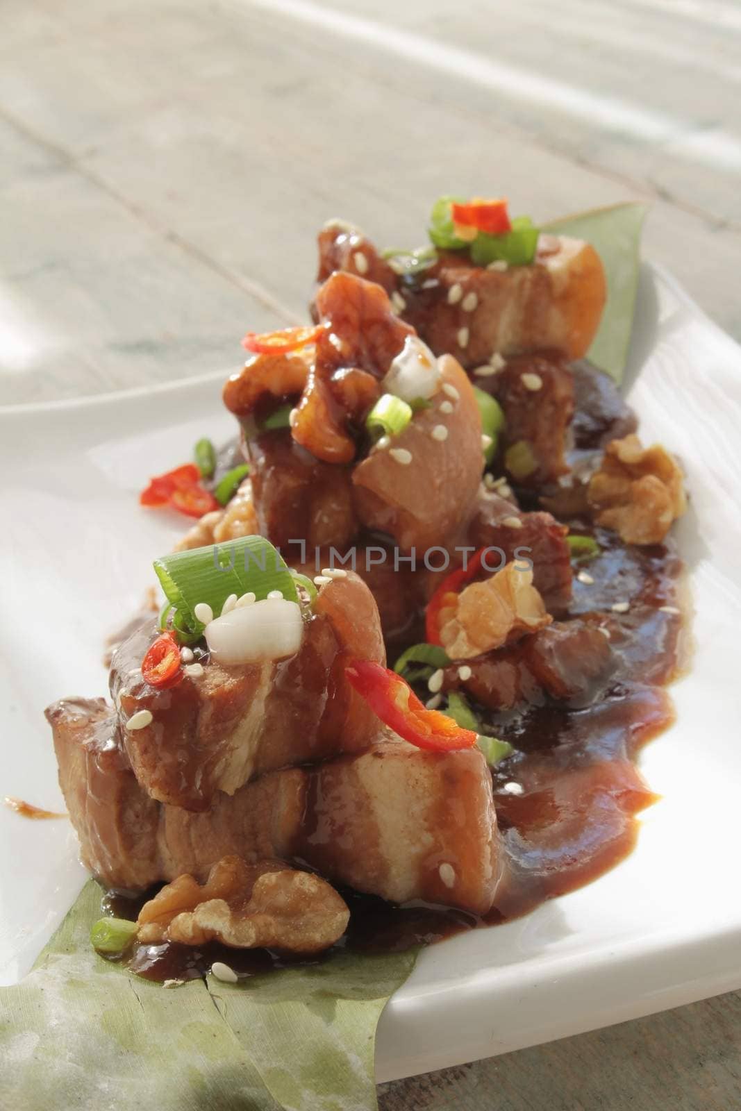 chinese pork appetizer