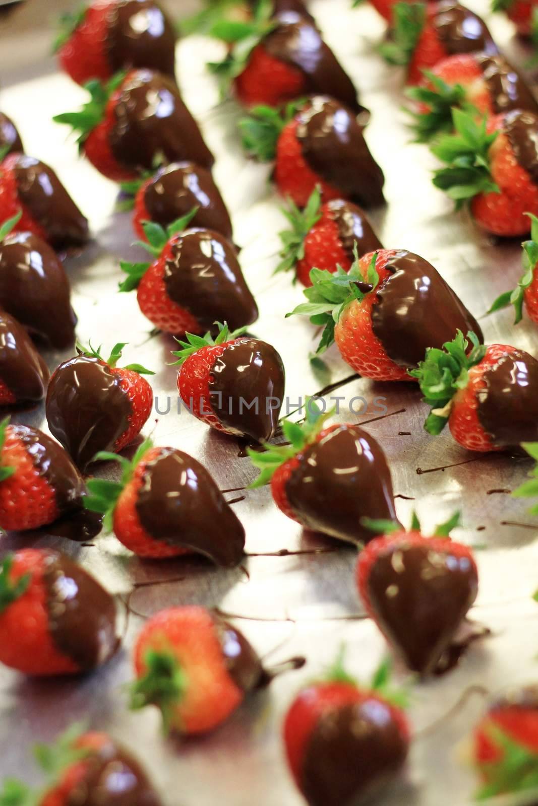 dipped strawberries by neil_langan