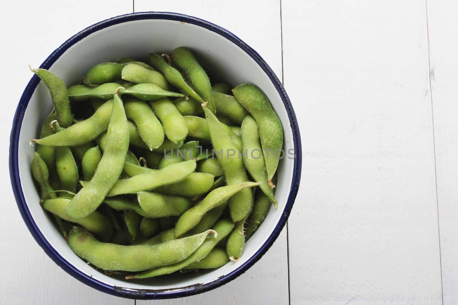 fresh soya beans by neil_langan