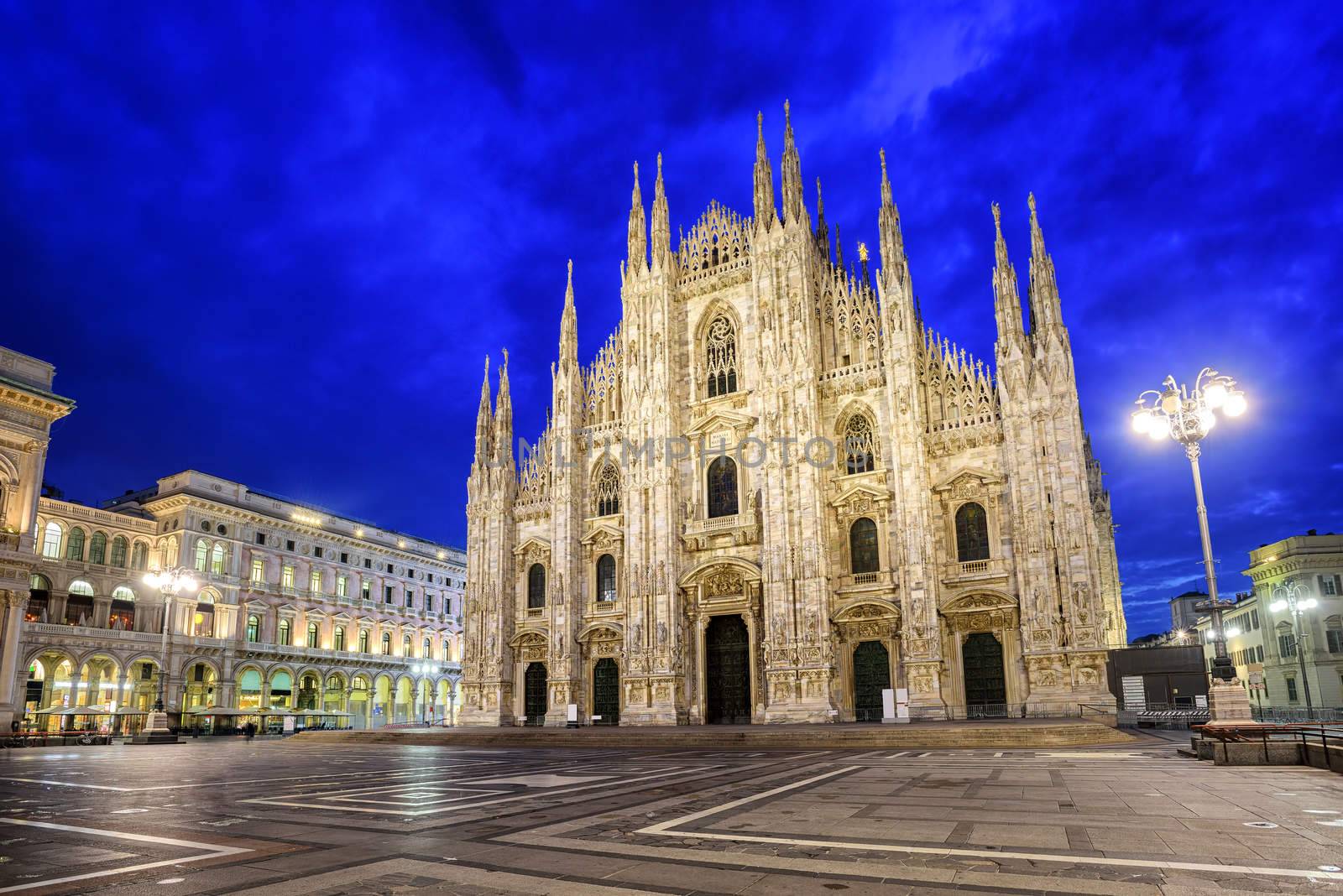 Milan Cathedral, Italy by GlobePhotos