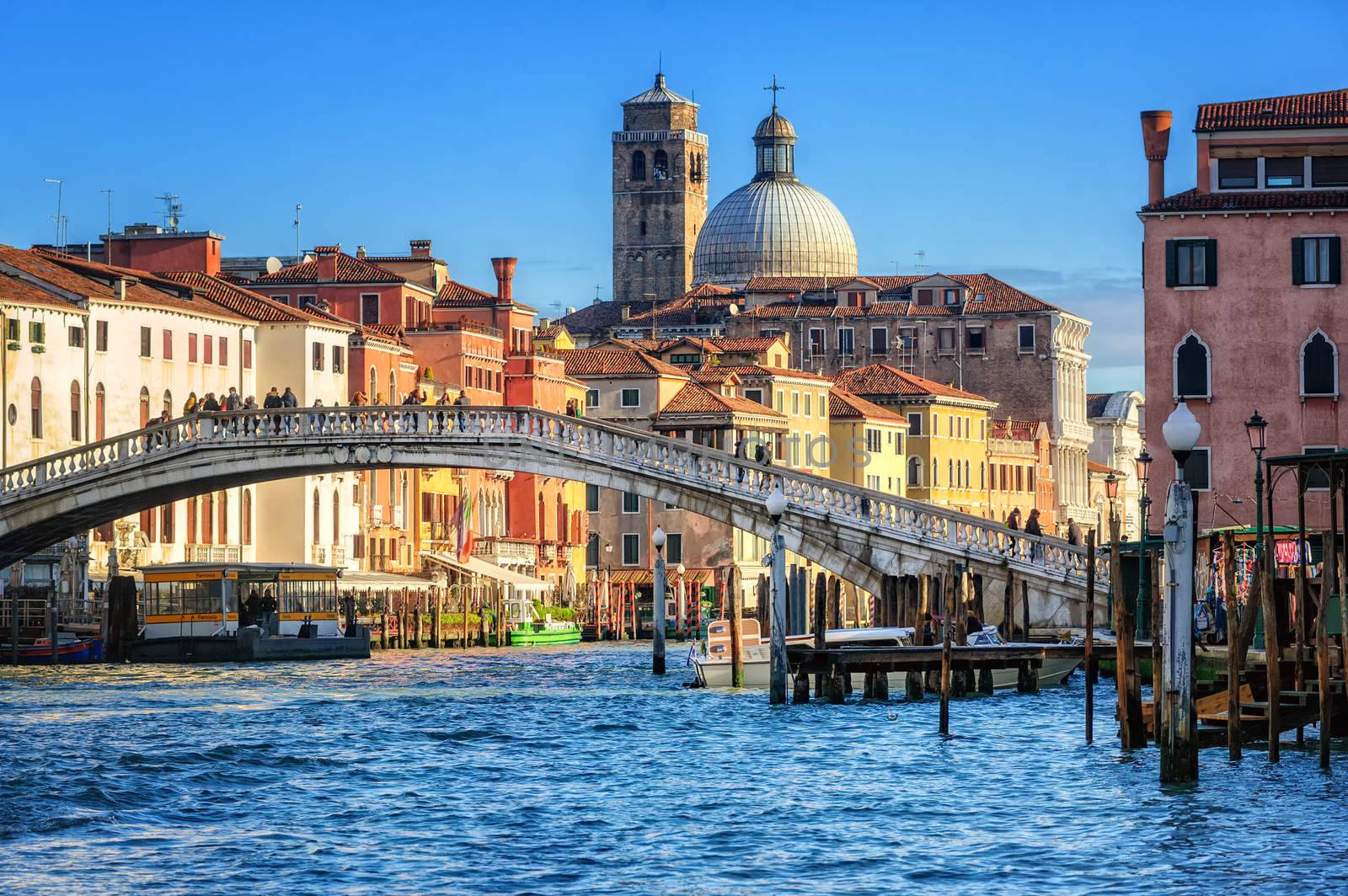 The Grand Canal in Venice, Italy by GlobePhotos