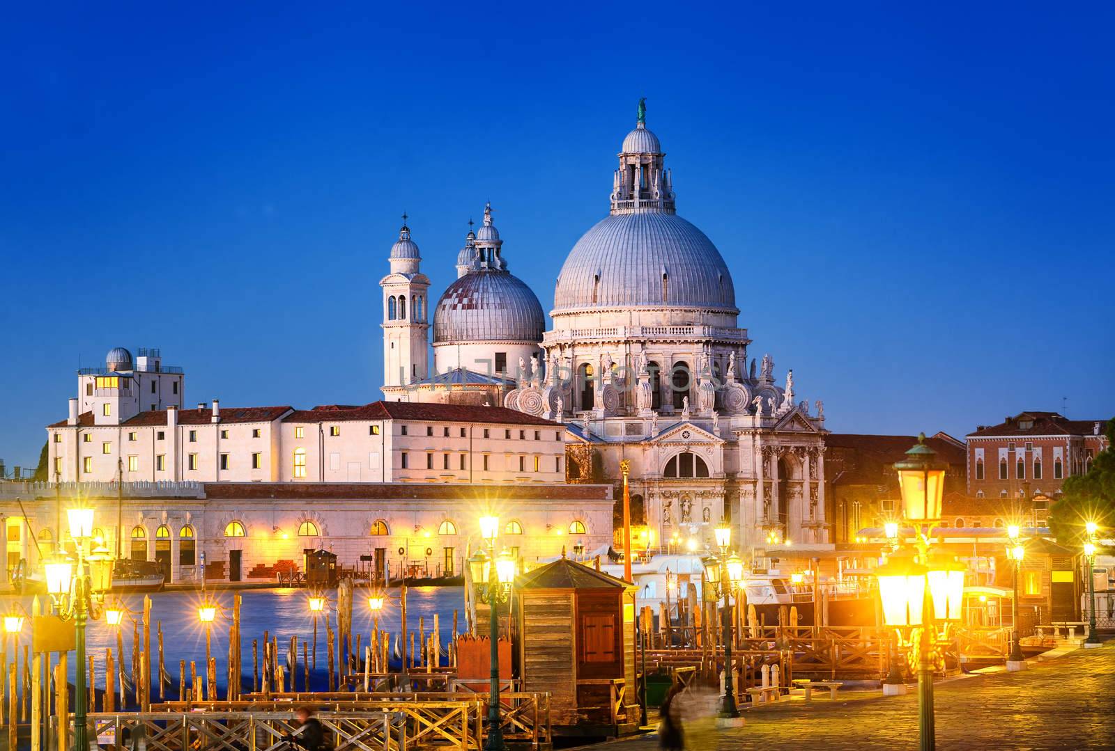 Santa Maria della Salute, Venice, Italy by GlobePhotos