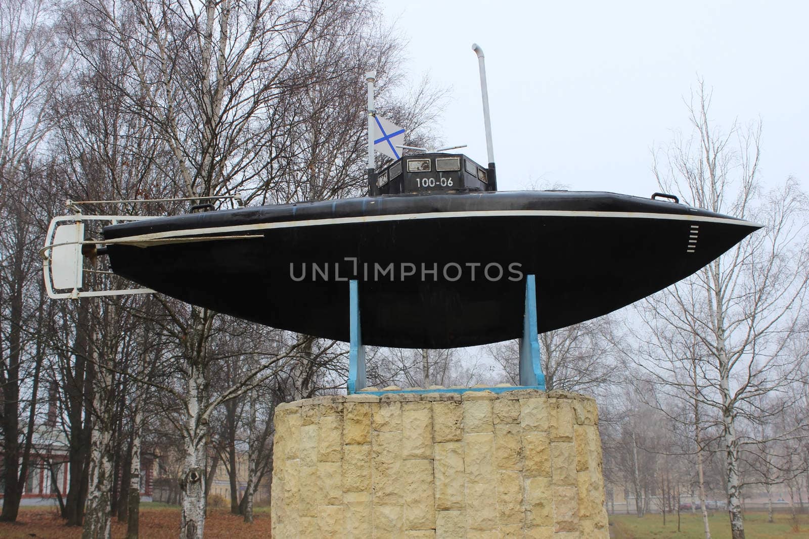 submarine Drzewiecki in Gatchina