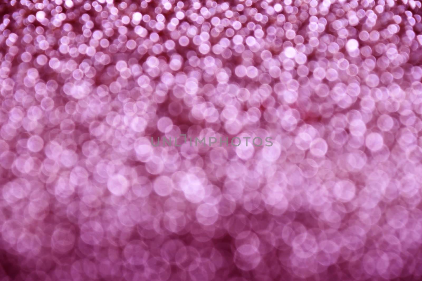 Purple glitter bright magic fairy warm light circles abstract blur effect background