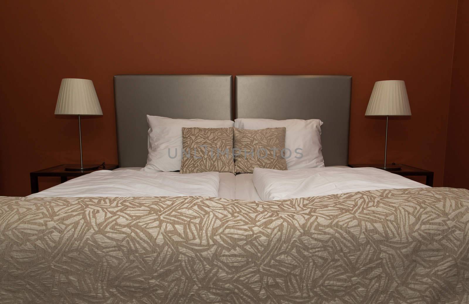 Double bed room in luxury suite