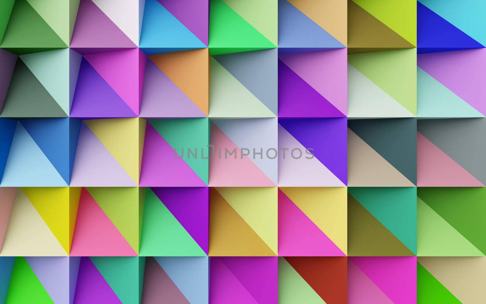 abstract colorful geometric background by teerawit