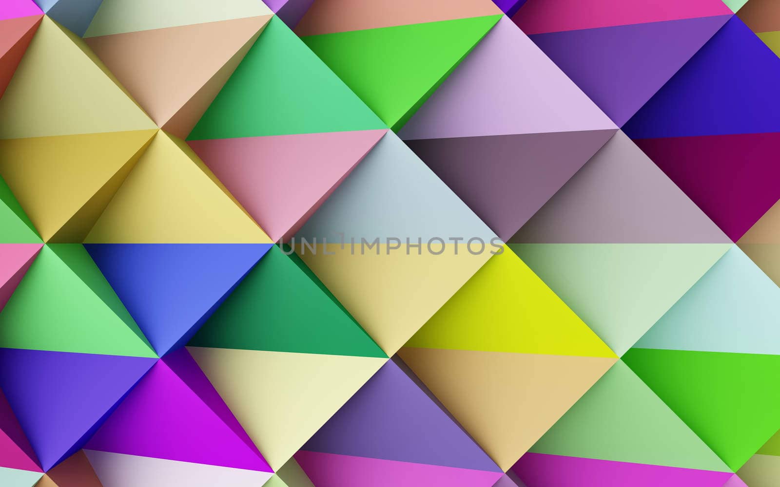 abstract colorful geometric background by teerawit