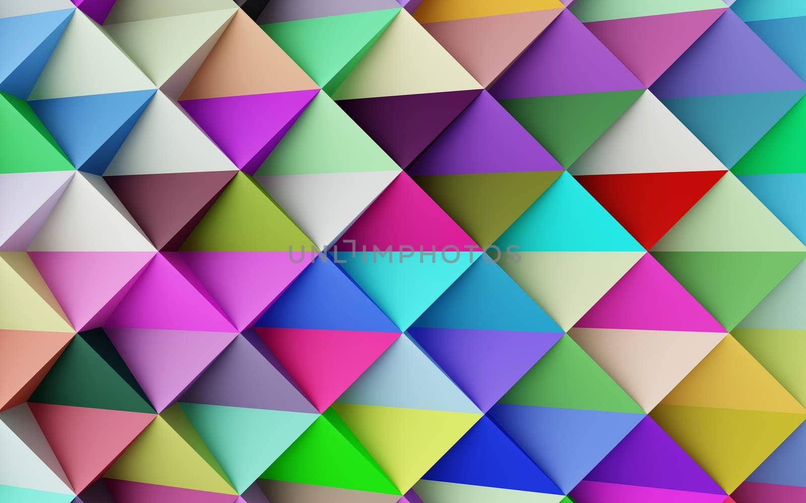 abstract colorful geometric background by teerawit