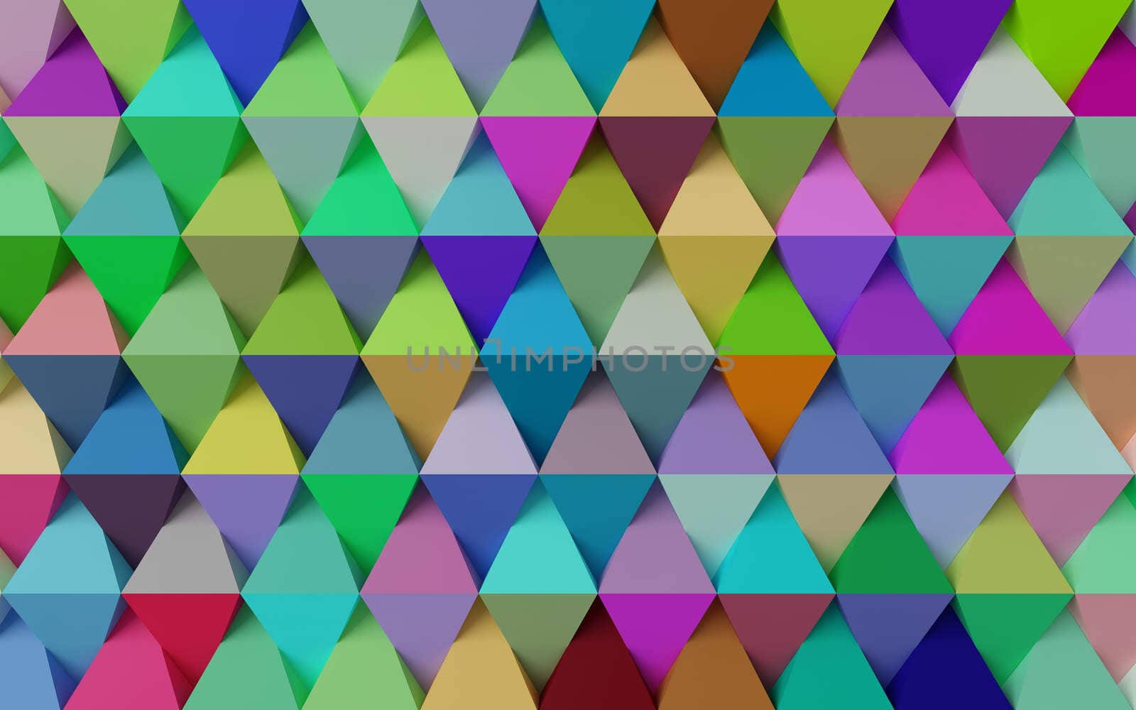 abstract colorful geometric background by teerawit