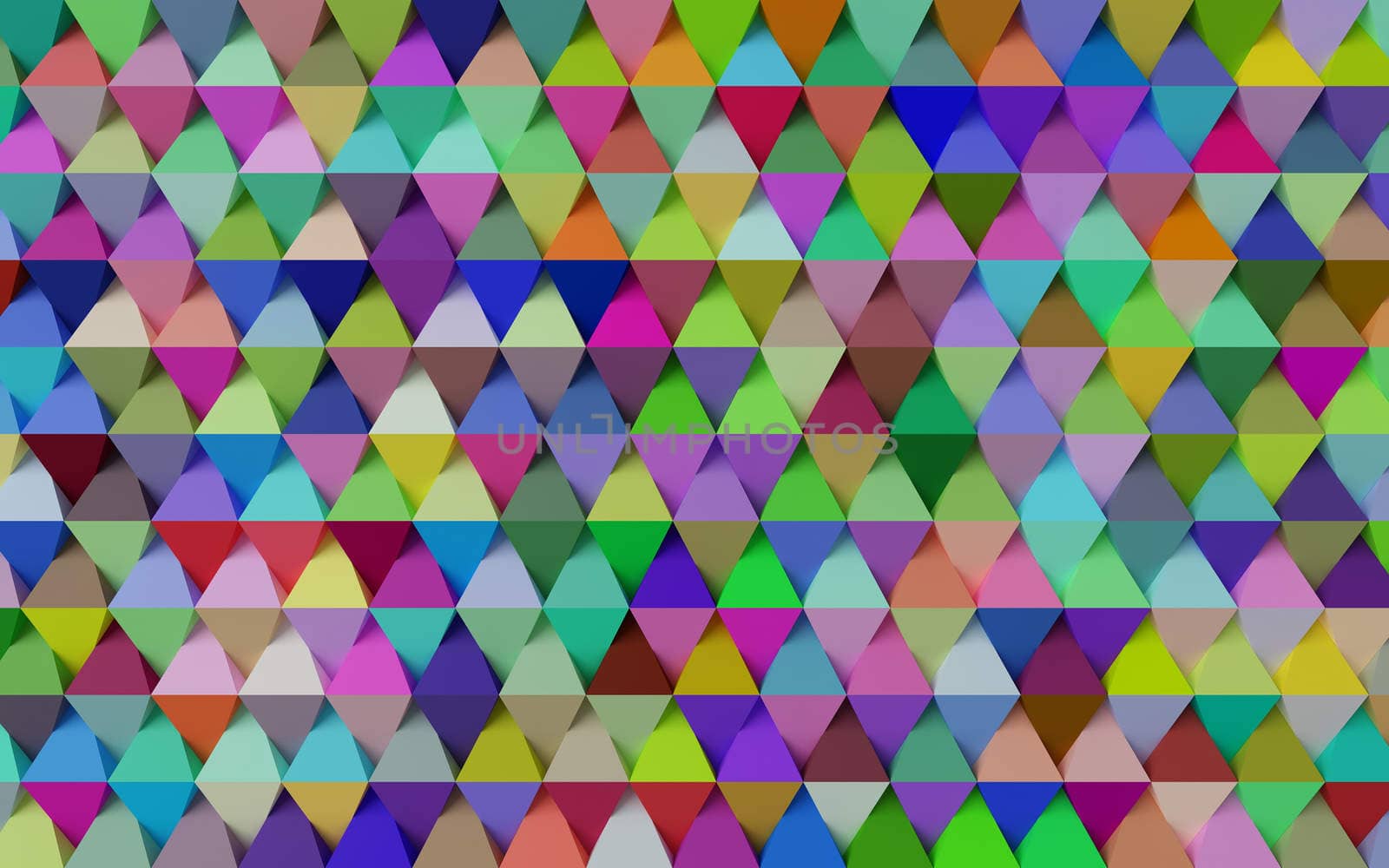 abstract colorful geometric background by teerawit