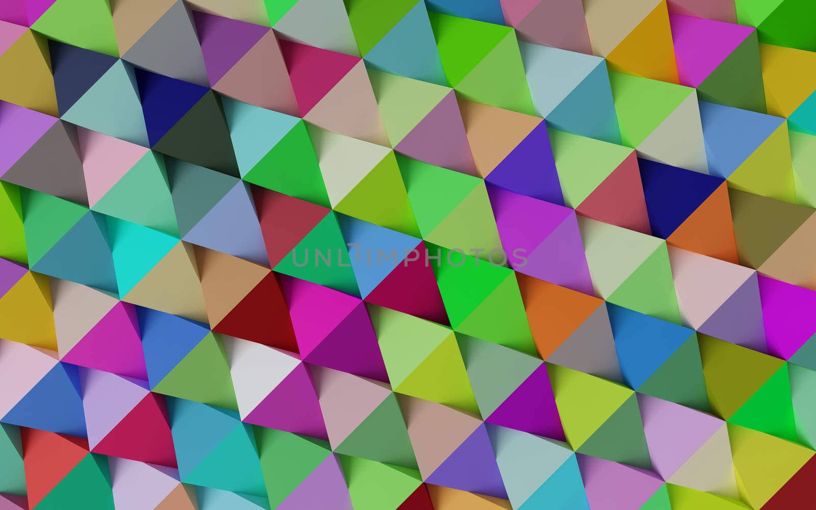 abstract colorful geometric background by teerawit