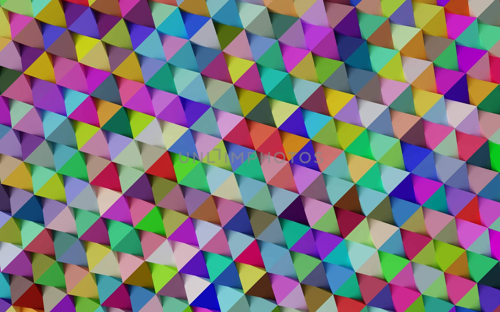 abstract colorful geometric background by teerawit