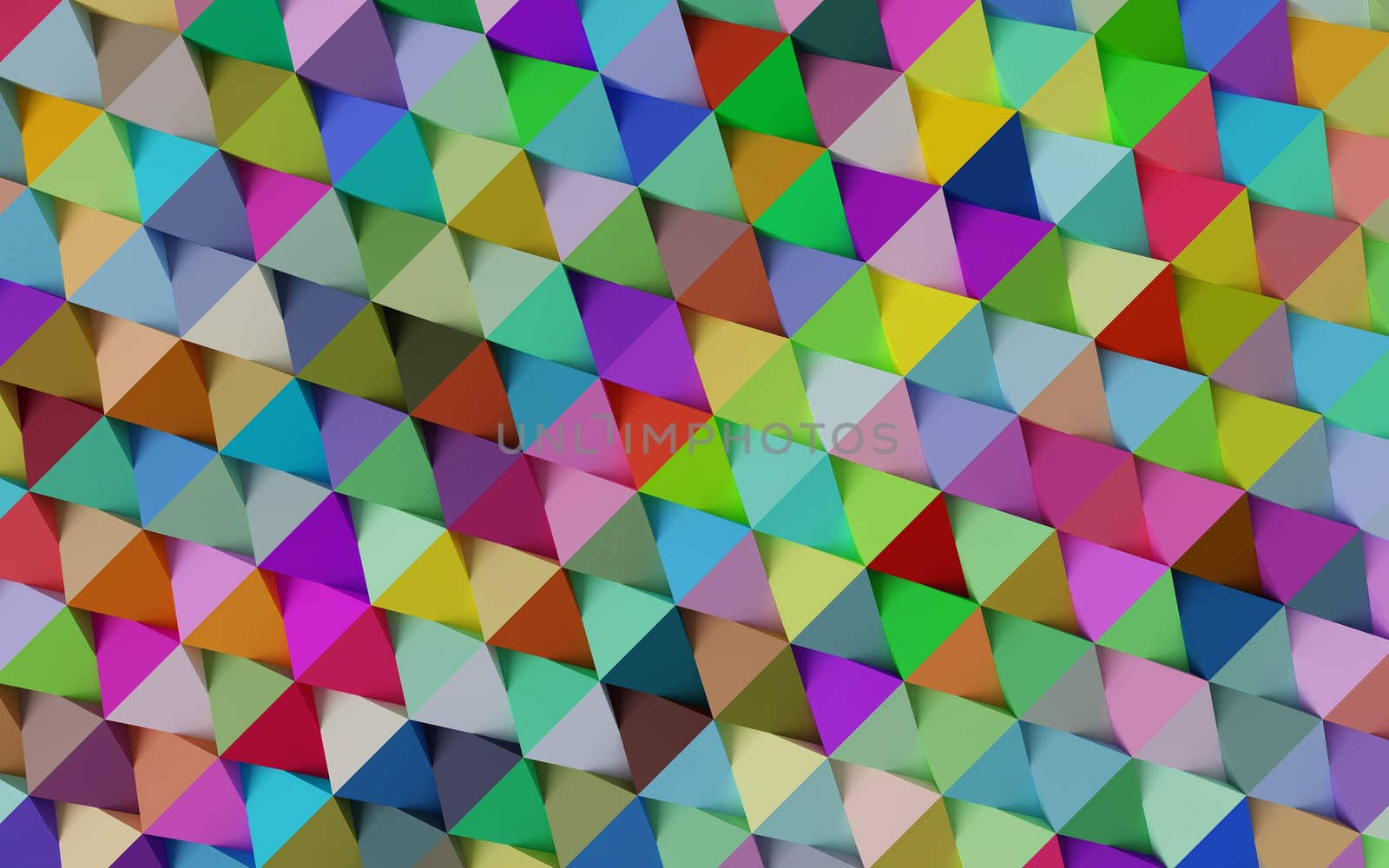 abstract colorful geometric background by teerawit