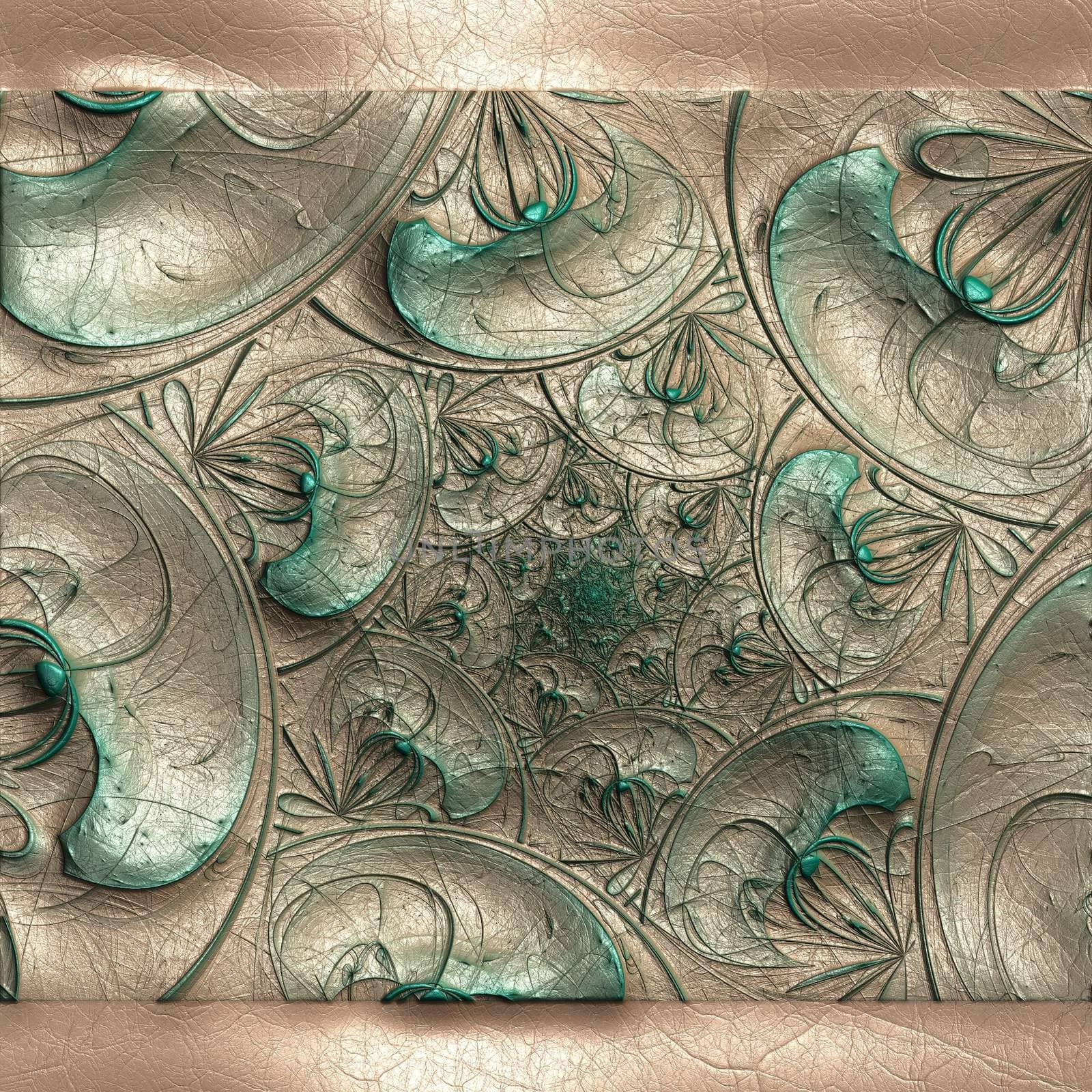 Pattern background leather tile