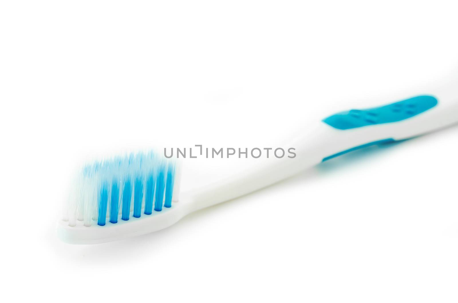 Blue toothbrush. by Gamjai