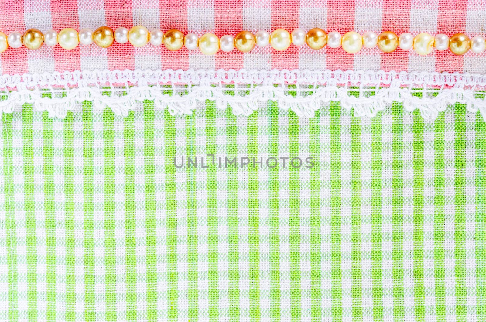 Scott fabric. plaid pattern by Gamjai