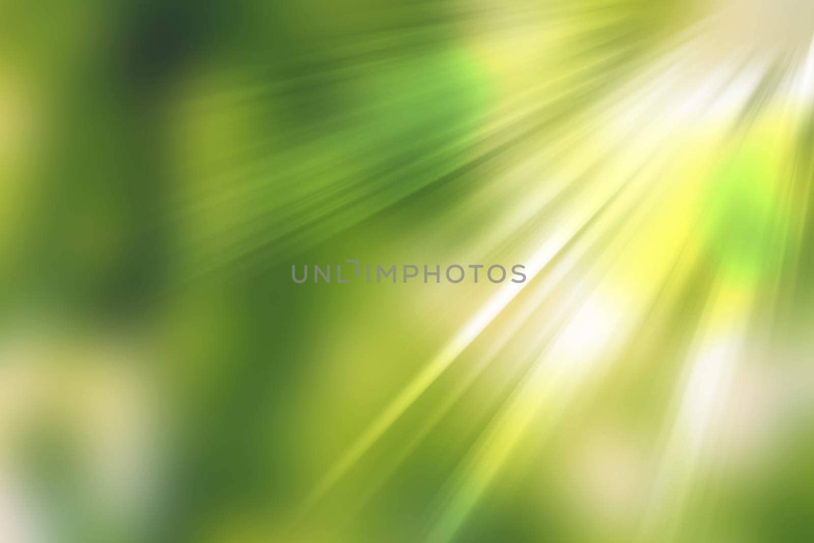 abstract natural blur background,  Asymmetric light rays by teerawit