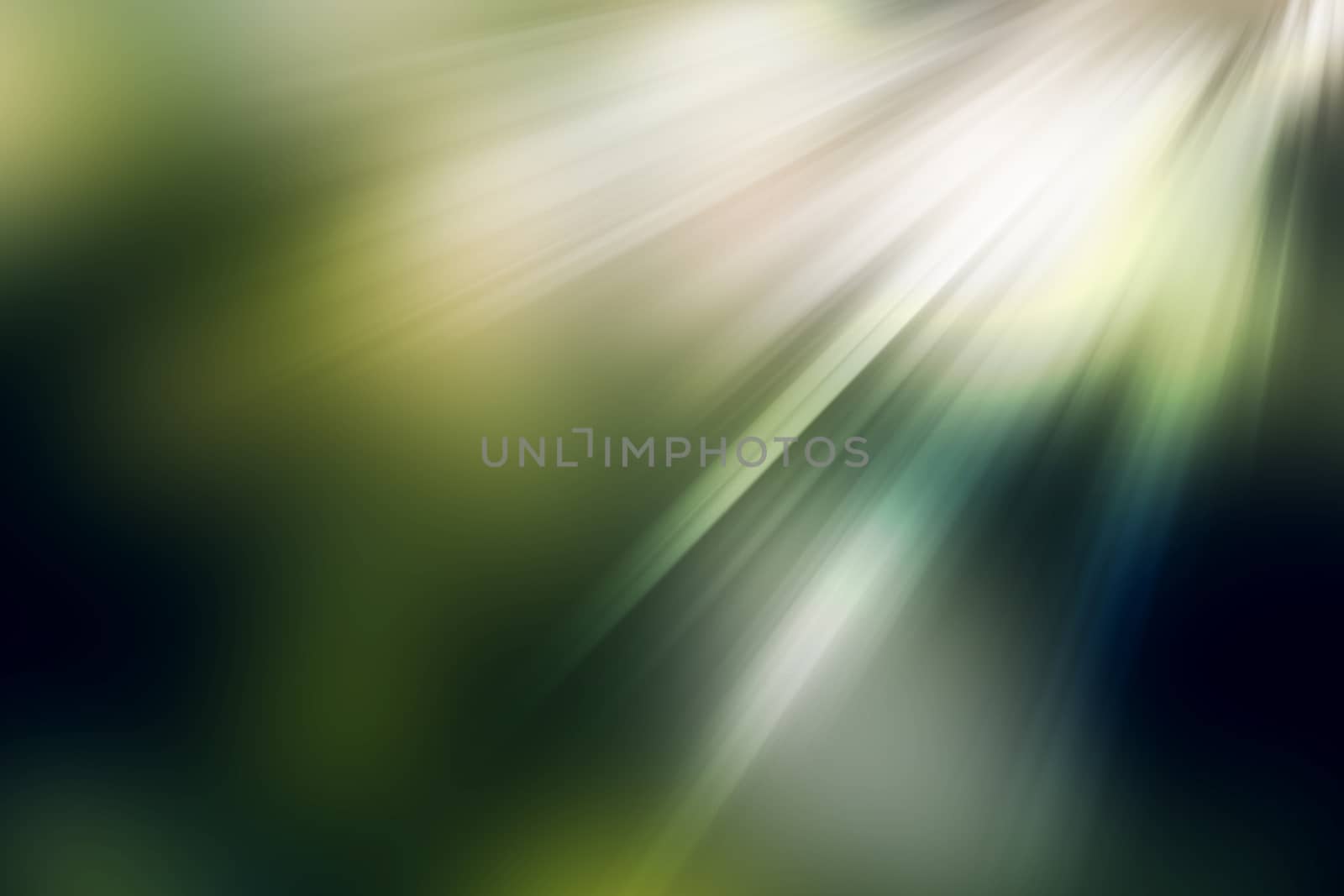 abstract natural blur background,  Asymmetric light rays by teerawit