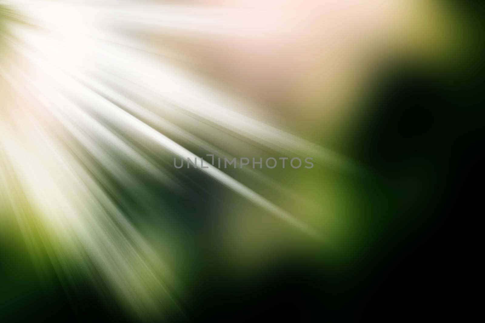 abstract natural blur background,  Asymmetric light rays by teerawit