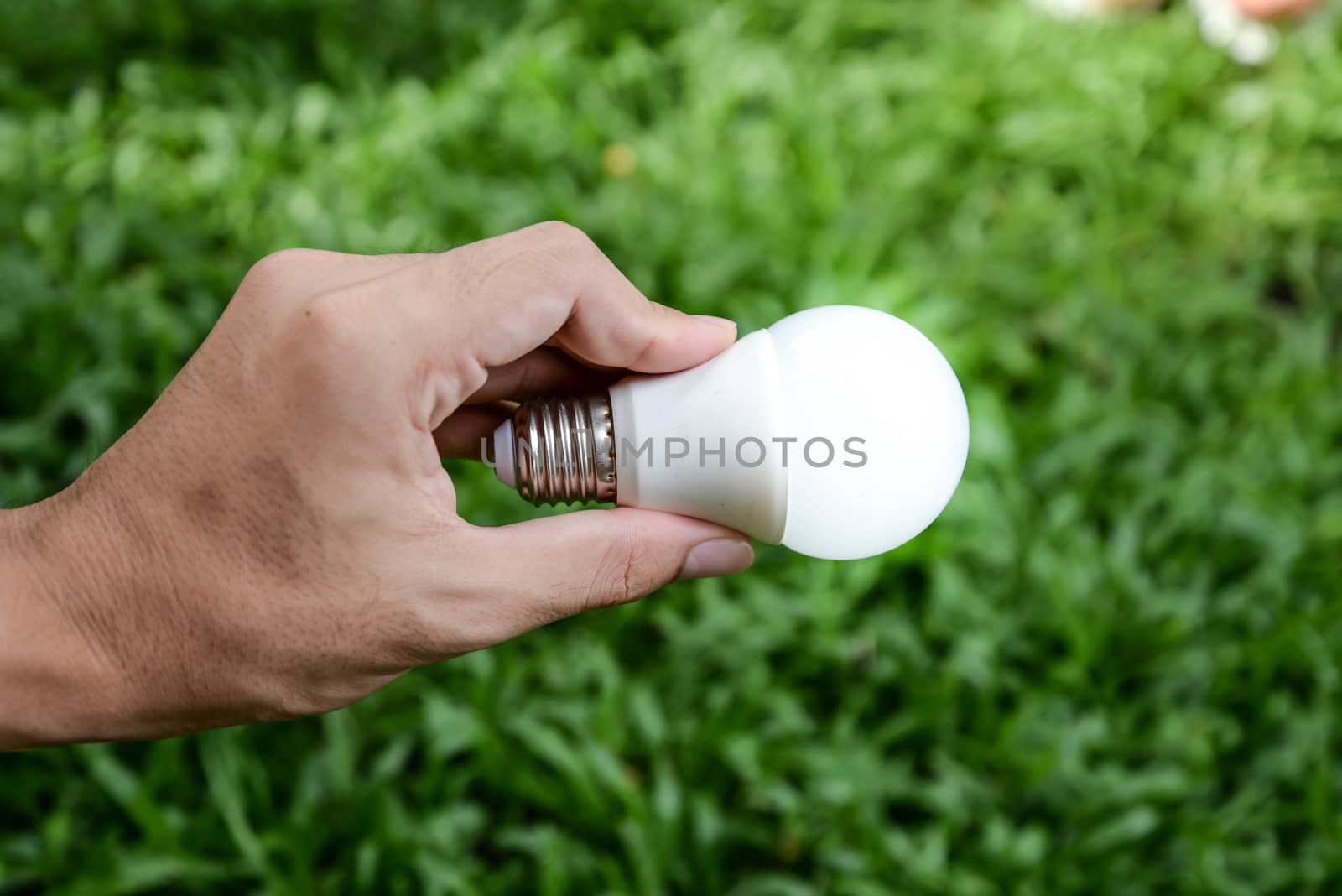 LED bulb with lighting - New technology of bulb