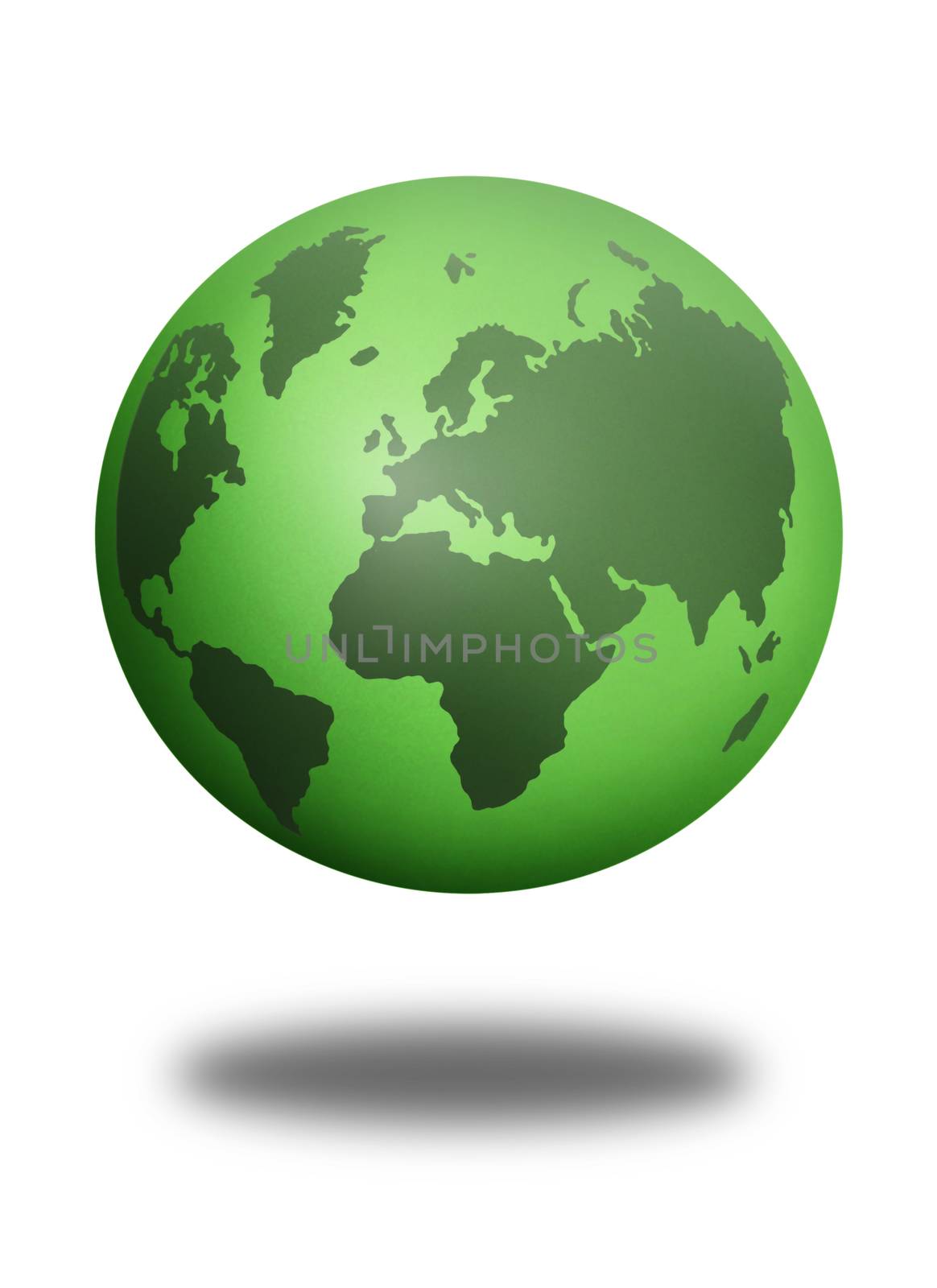 Green planet by unikpix