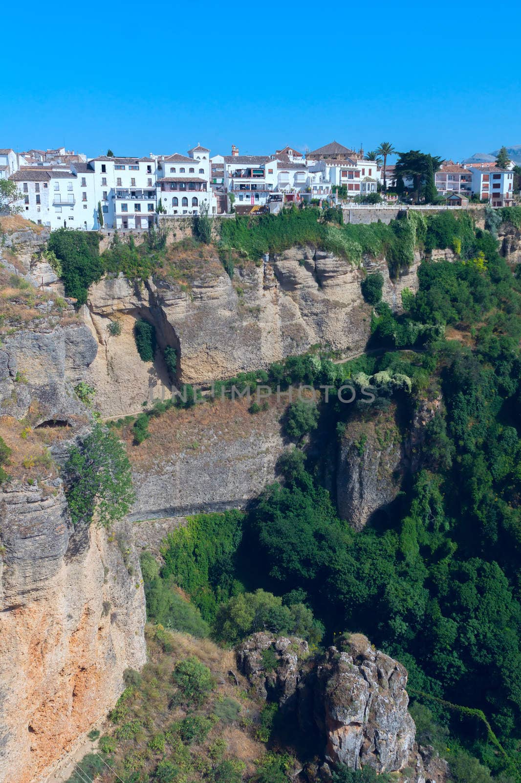 Landscape of the Spanish city Ronda by BIG_TAU