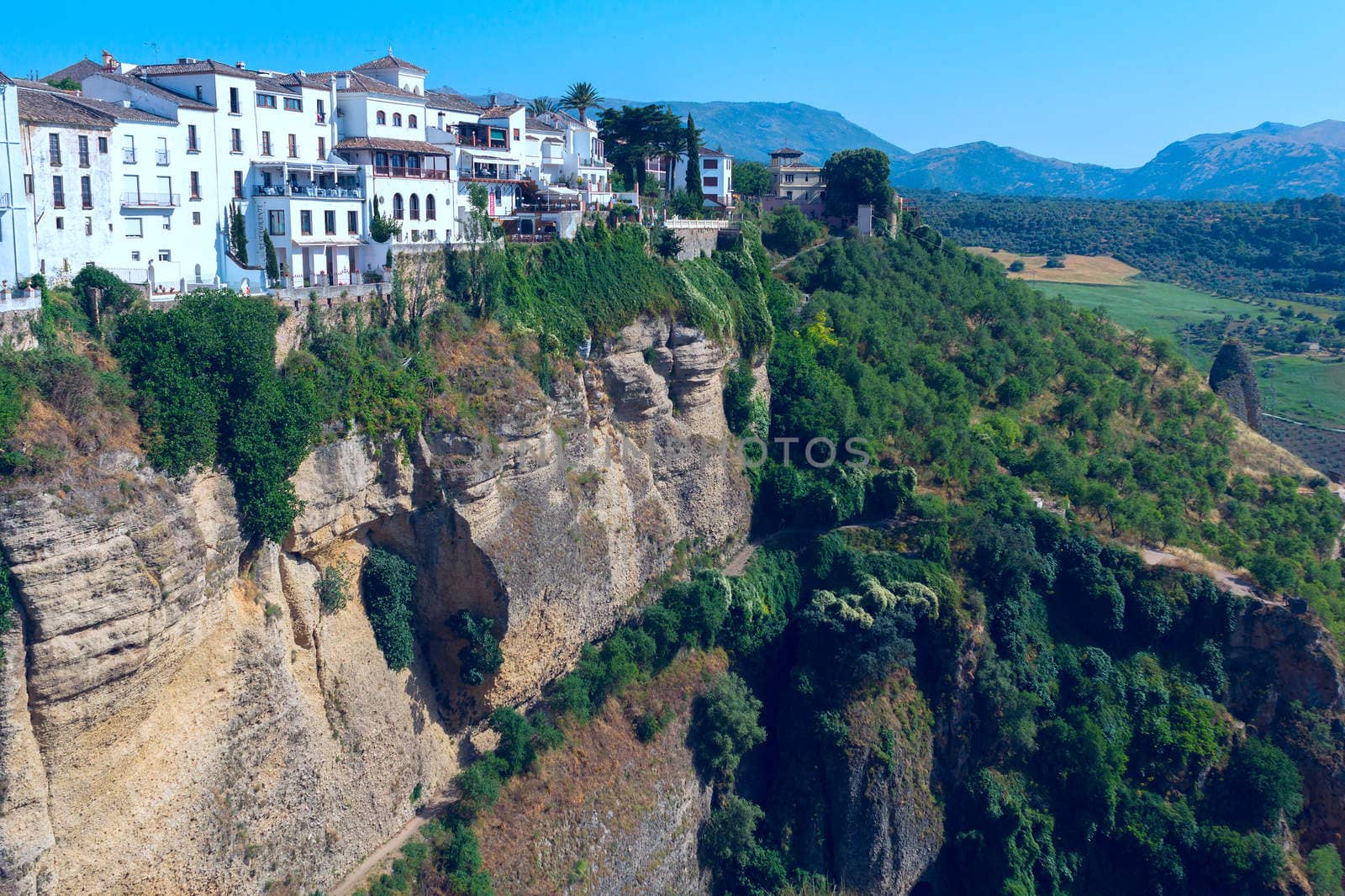 View of the Spanish city of Ronda