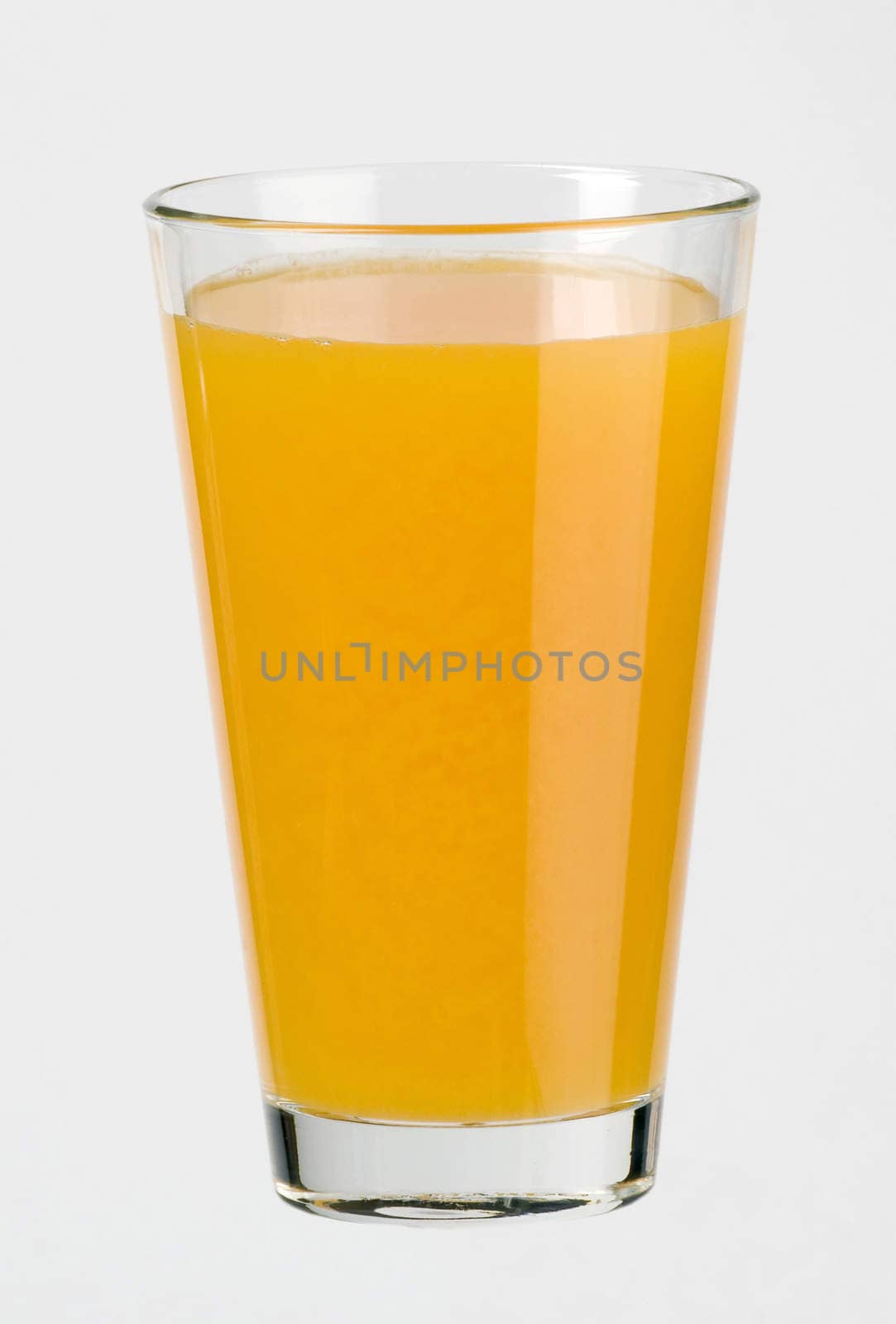 Glass of orange juice