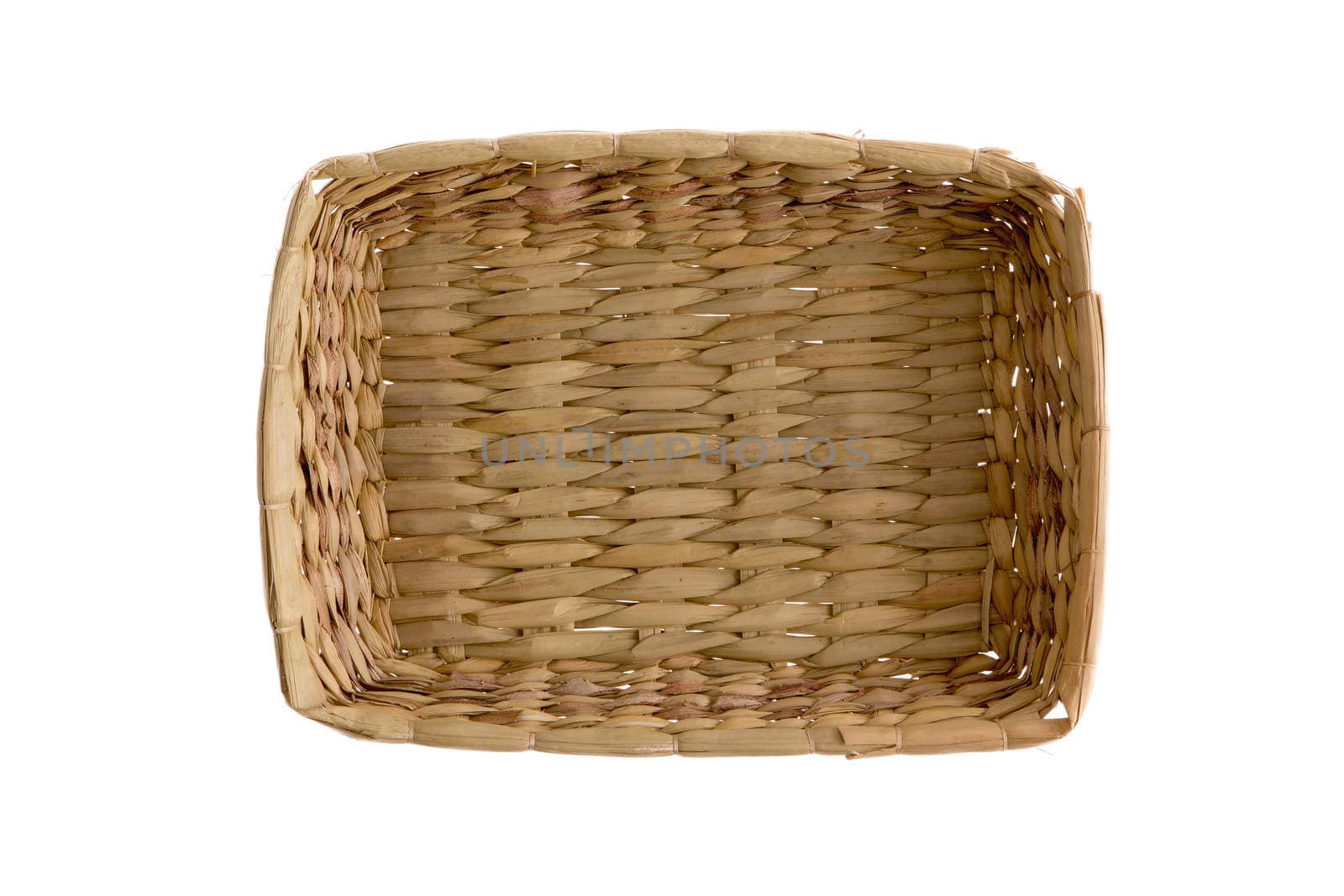 Plain simple wicker tray by coskun